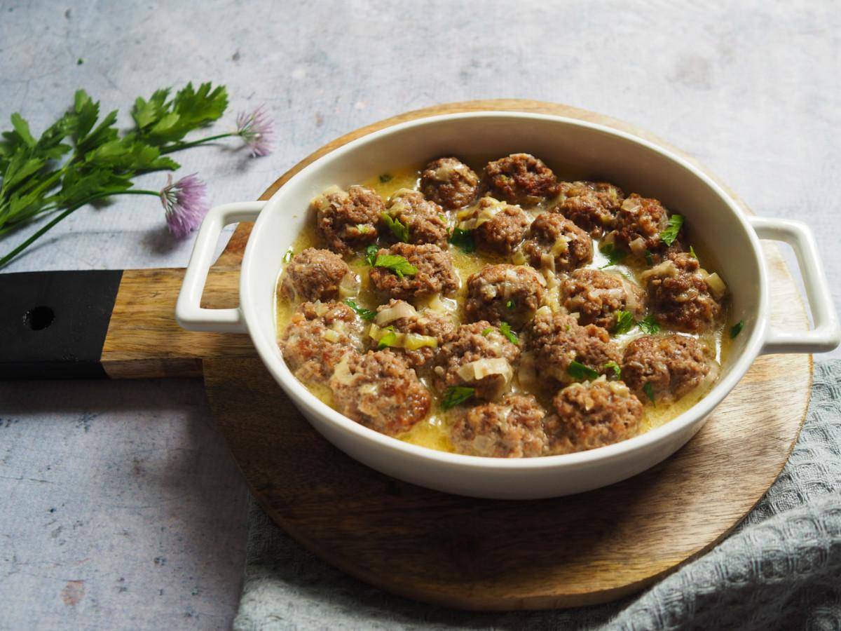 Klopsiki wołowe według Kiszki - przepisy Cook4Me | Tefal