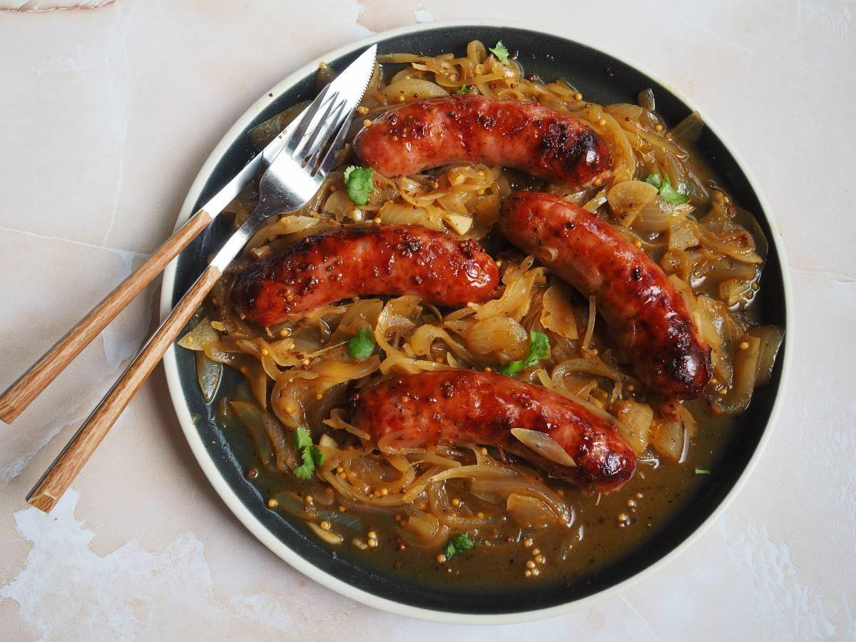 Pieczona biała kiełbasa - przepisy Cook4Me | Tefal