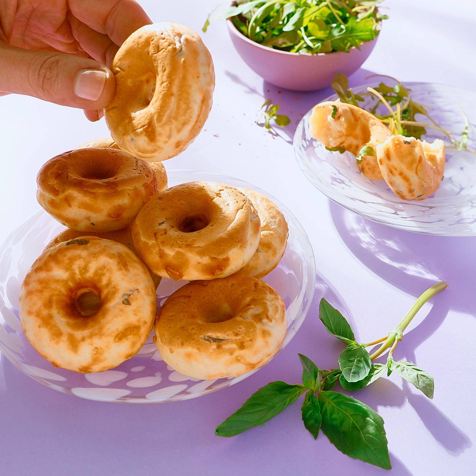 Pączki z serem i ziołami - przepisy Snack Collection MECHANICAL | Tefal