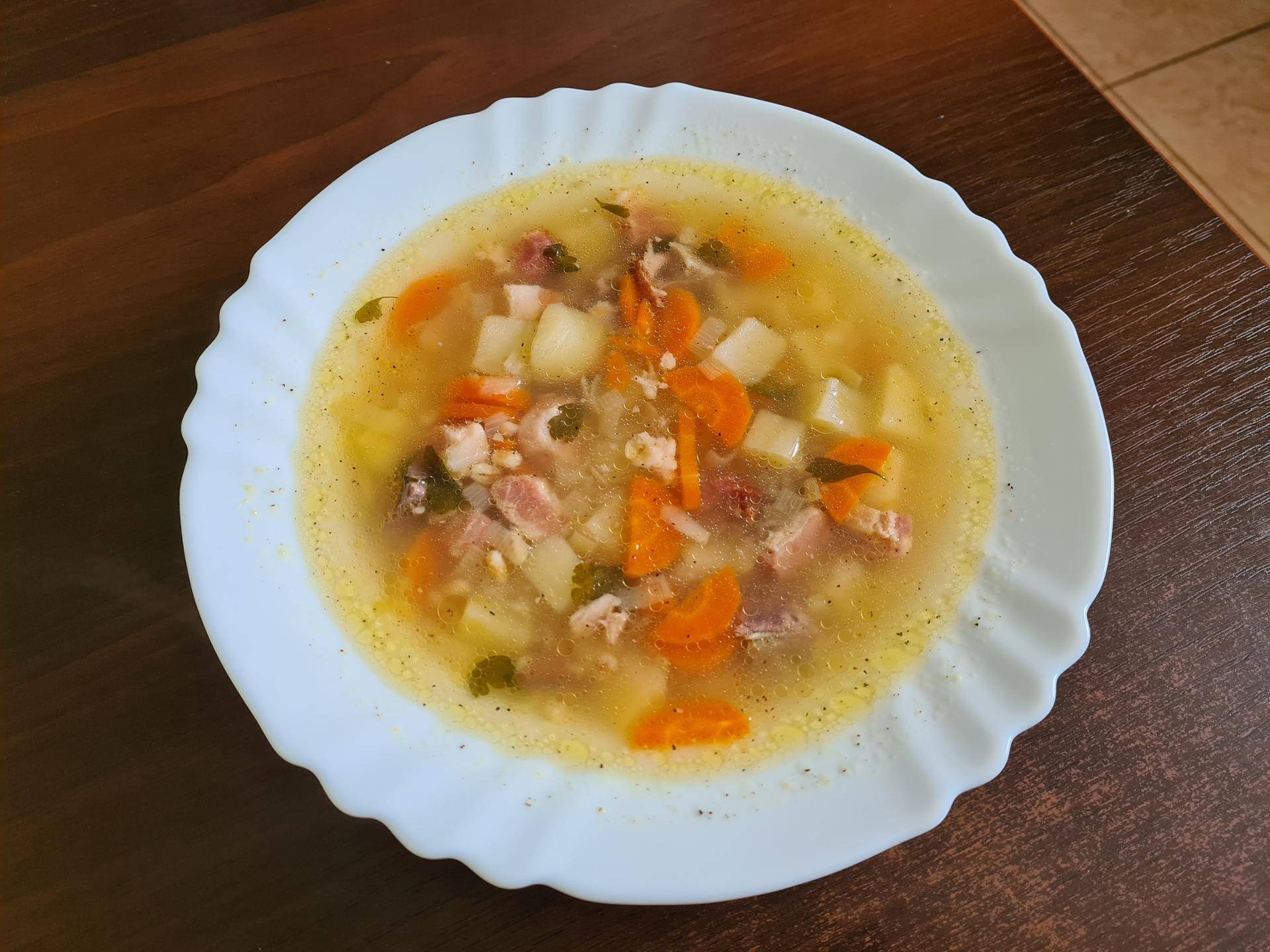 OBIAD U DZIADA - Staropolski krupnik na wędzonce - przepisy Cookeo V3 | Tefal