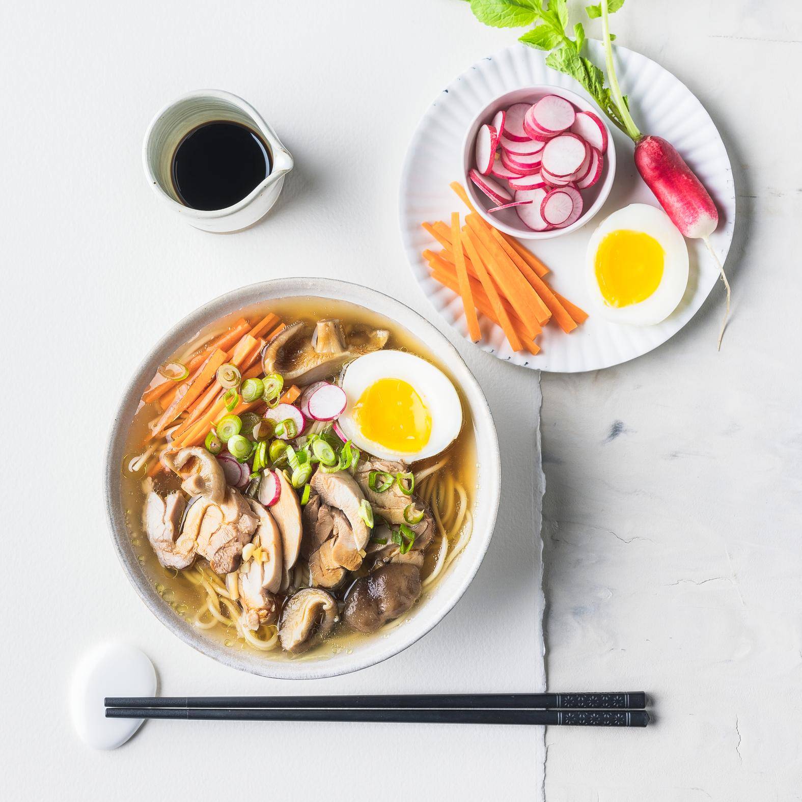 Japoński ramen na zimno - przepisy Cook4Me | Tefal