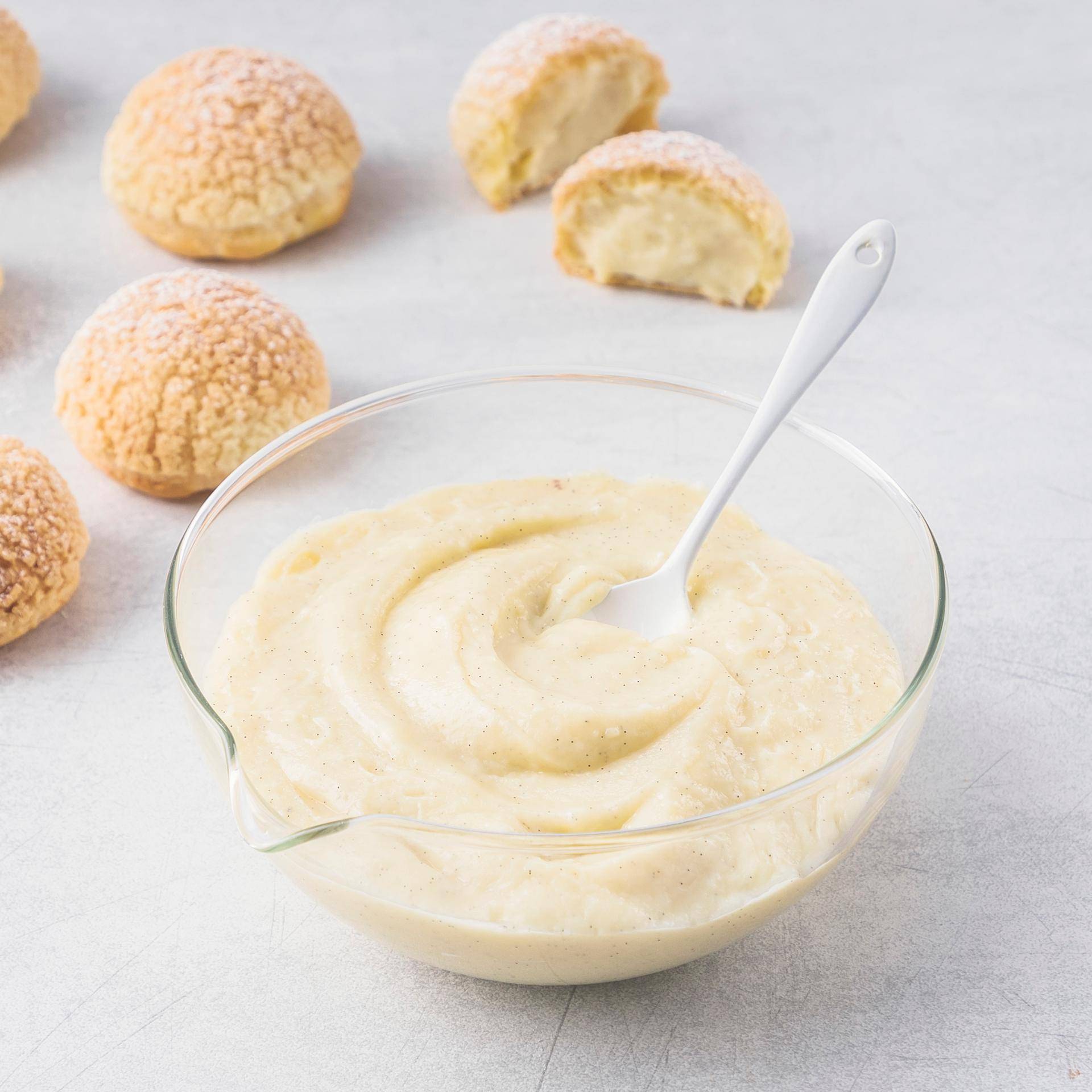 Krem budyniowy - przepisy Kitchen Machines Touch/Touch + | Tefal