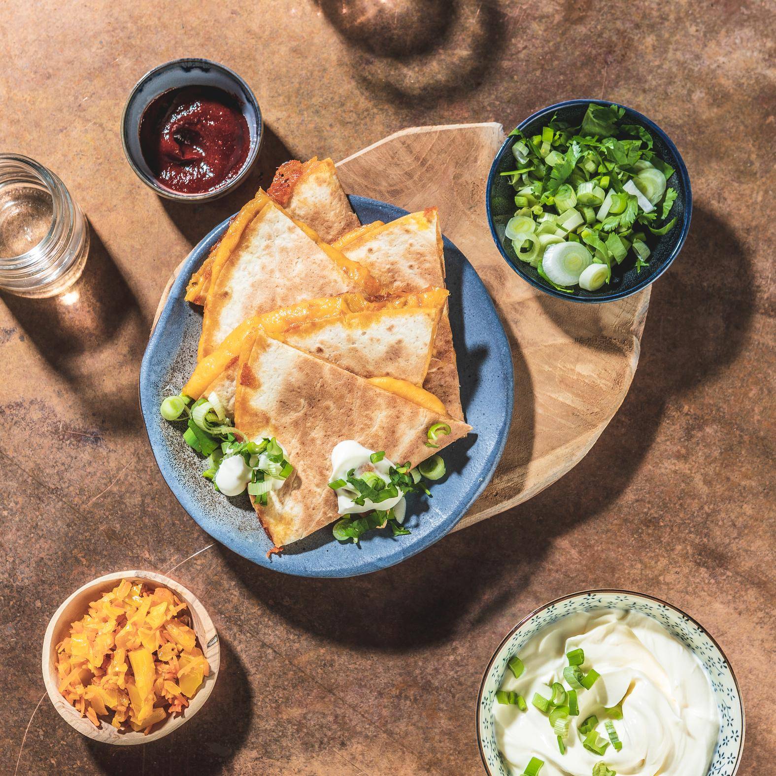 Quesadille z kimchi - przepisy Patelnie i Garnki | Tefal