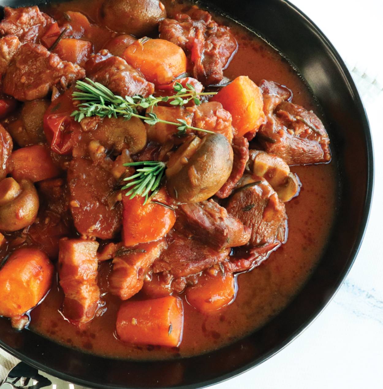 Wołowina po burgundzku - przepisy Cook4Me | Tefal