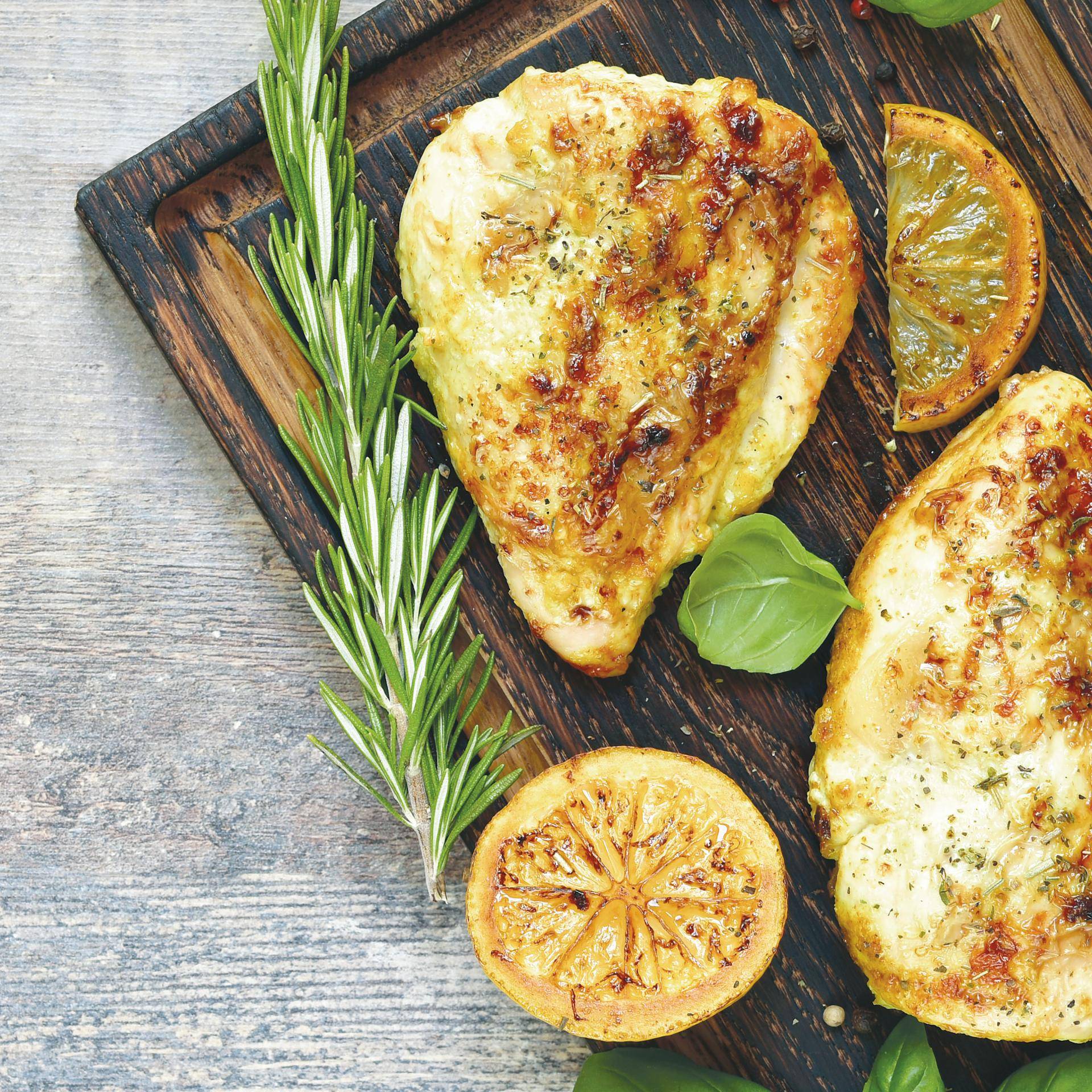 Grillowany kurczak po grecku - przepisy Easy Fry Compact | Tefal