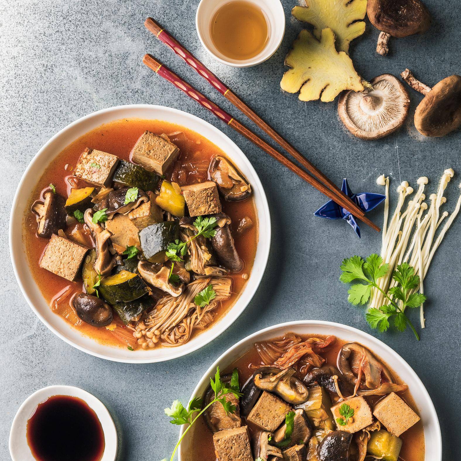 Sundubu Jjigae, wegański gulasz z tofu - przepisy Cook4Me | Tefal