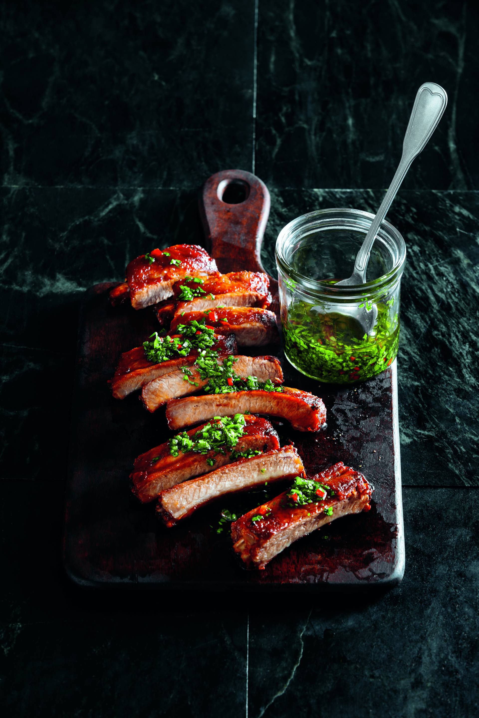 Wieprzowe kawałki w sosie barbecue - przepisy OptiGrill 2in1 | Tefal