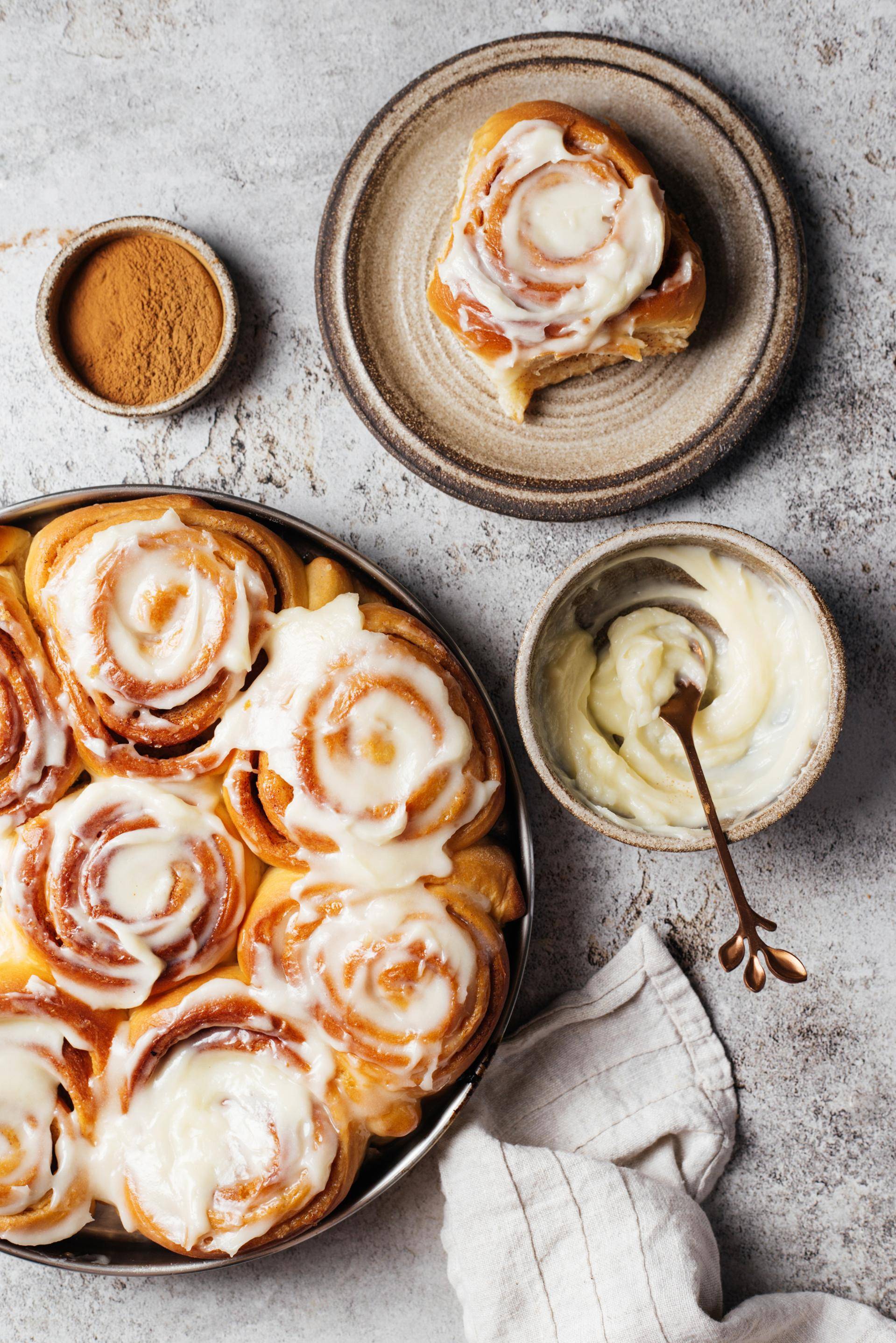 Bułeczki cynamonowe - przepisy Kitchen Machines Touch/Touch + | Tefal