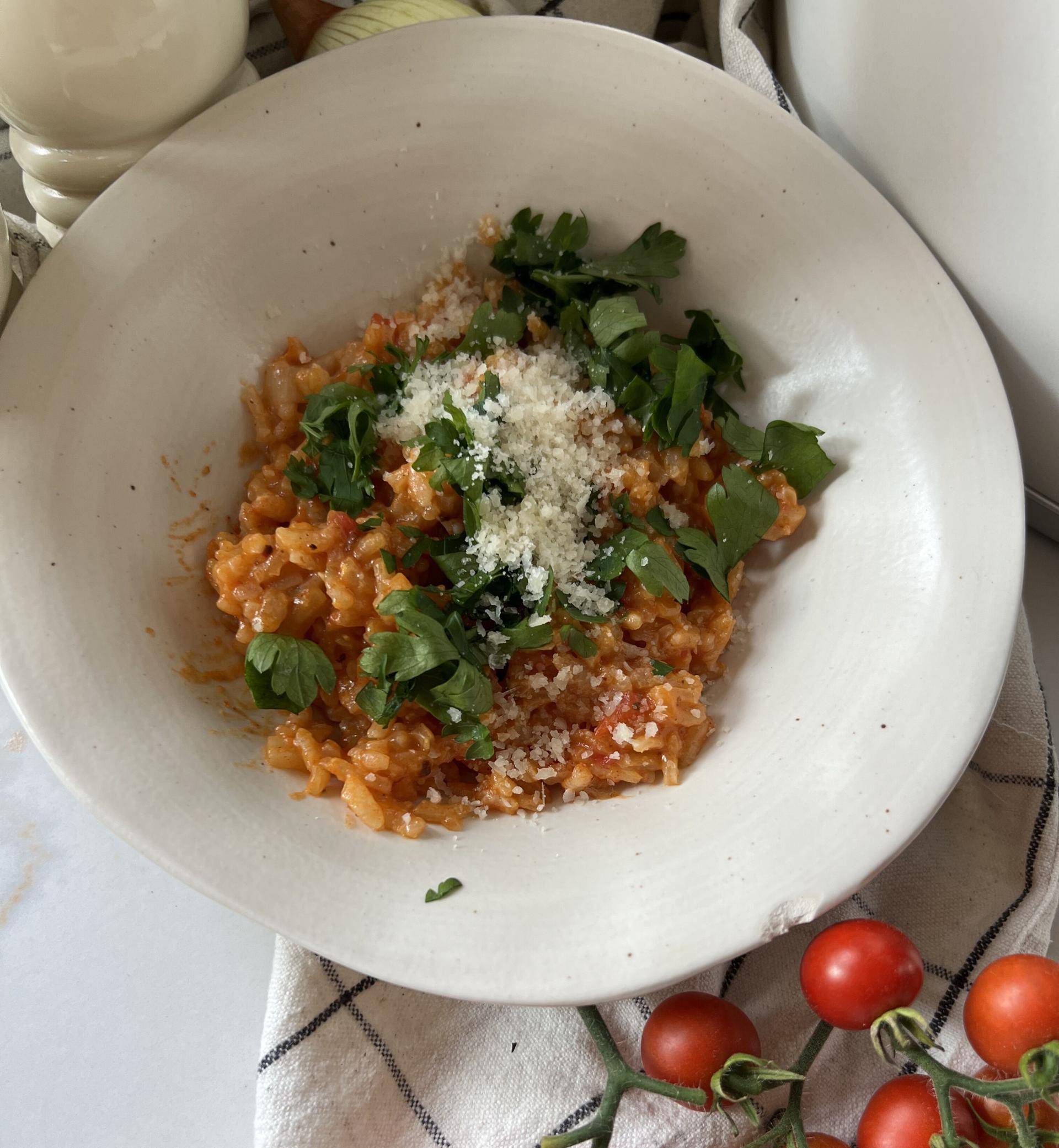 Pomidorowe risotto - przepisy Cook4Me | Tefal