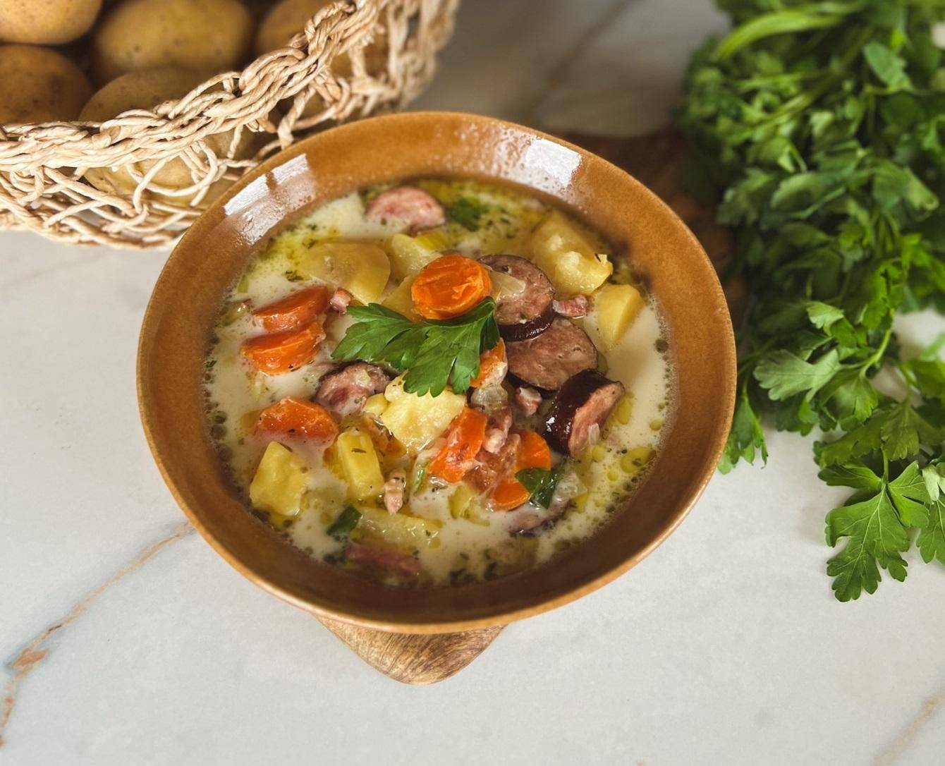 Zupa ziemniaczana wg Pati Sołtysik - przepisy Cook4Me | Tefal
