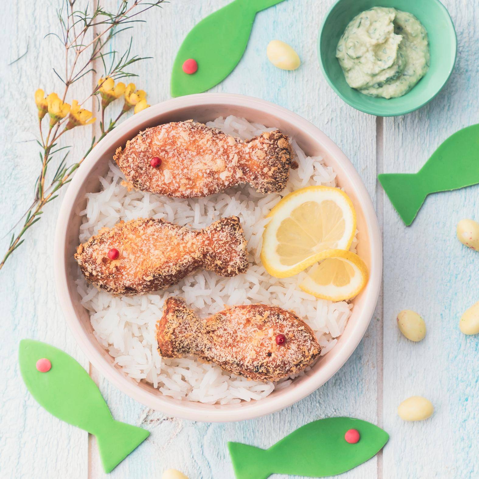 Nuggetsy z łososia - przepisy Cook4Me | Tefal