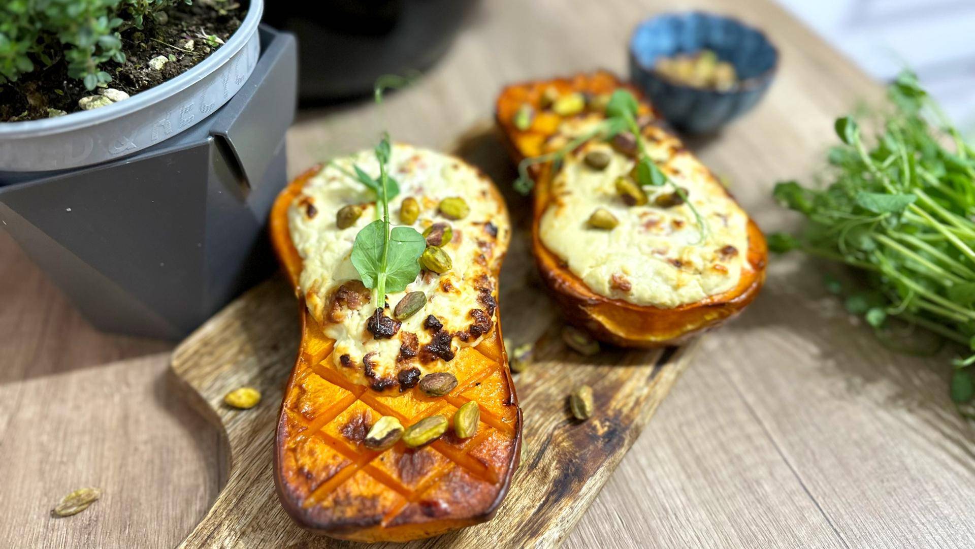 Pieczona dynia z fetą - przepisy Cook4Me | Tefal