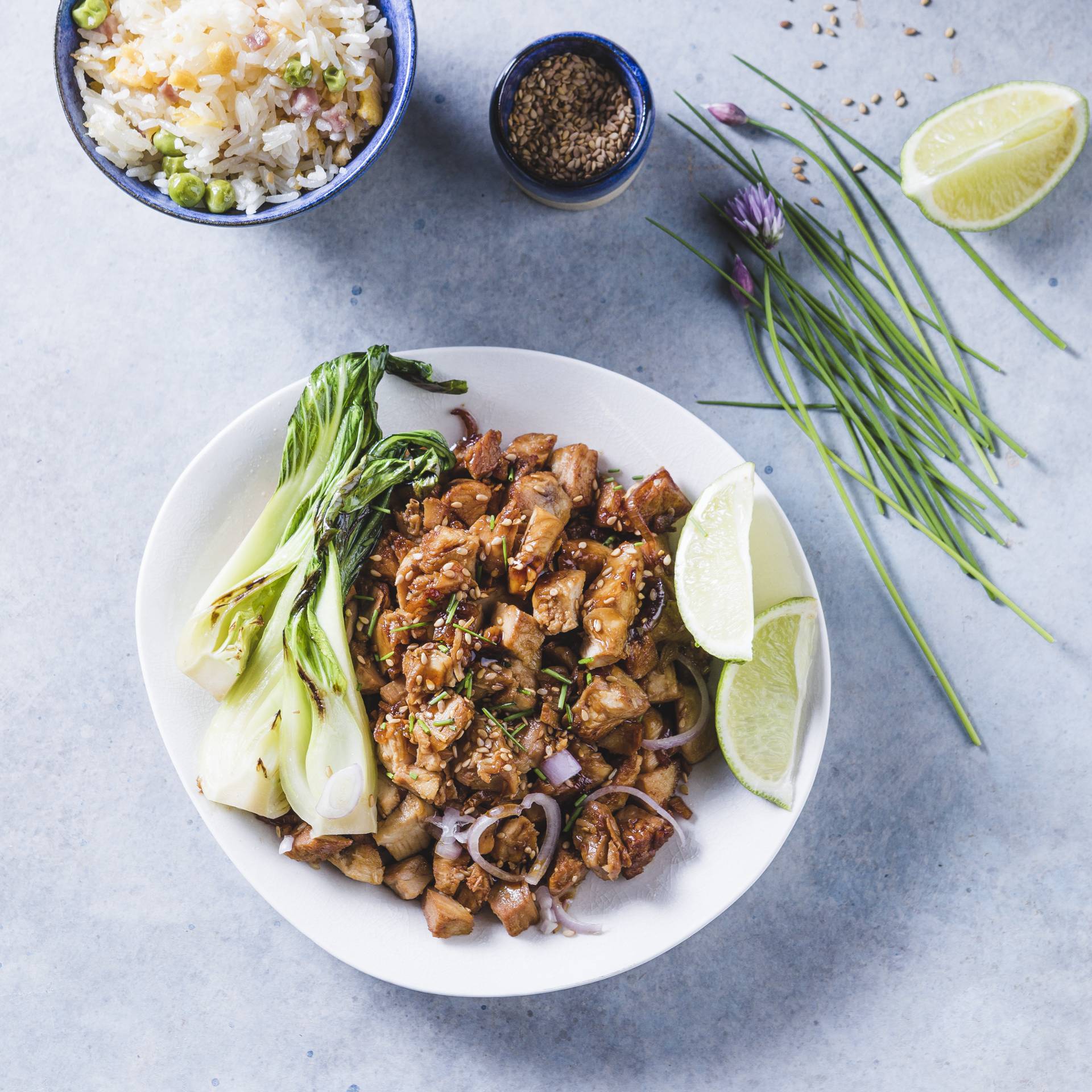 Kurczak hibachi - przepisy Cook4Me | Tefal