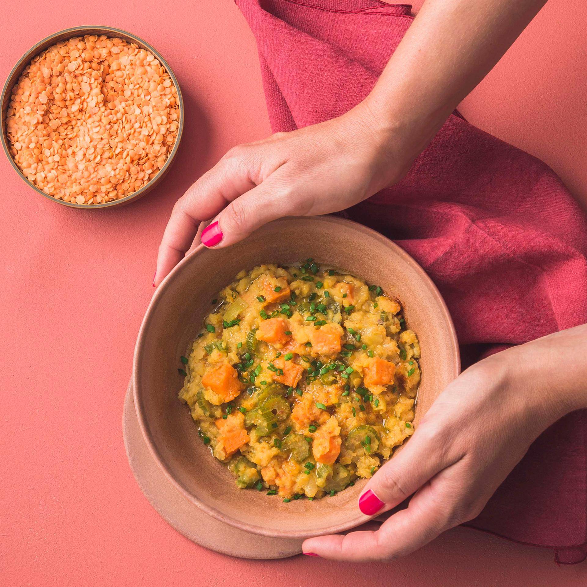Risotto z czerwonej soczewicy - przepisy Cook4Me | Tefal