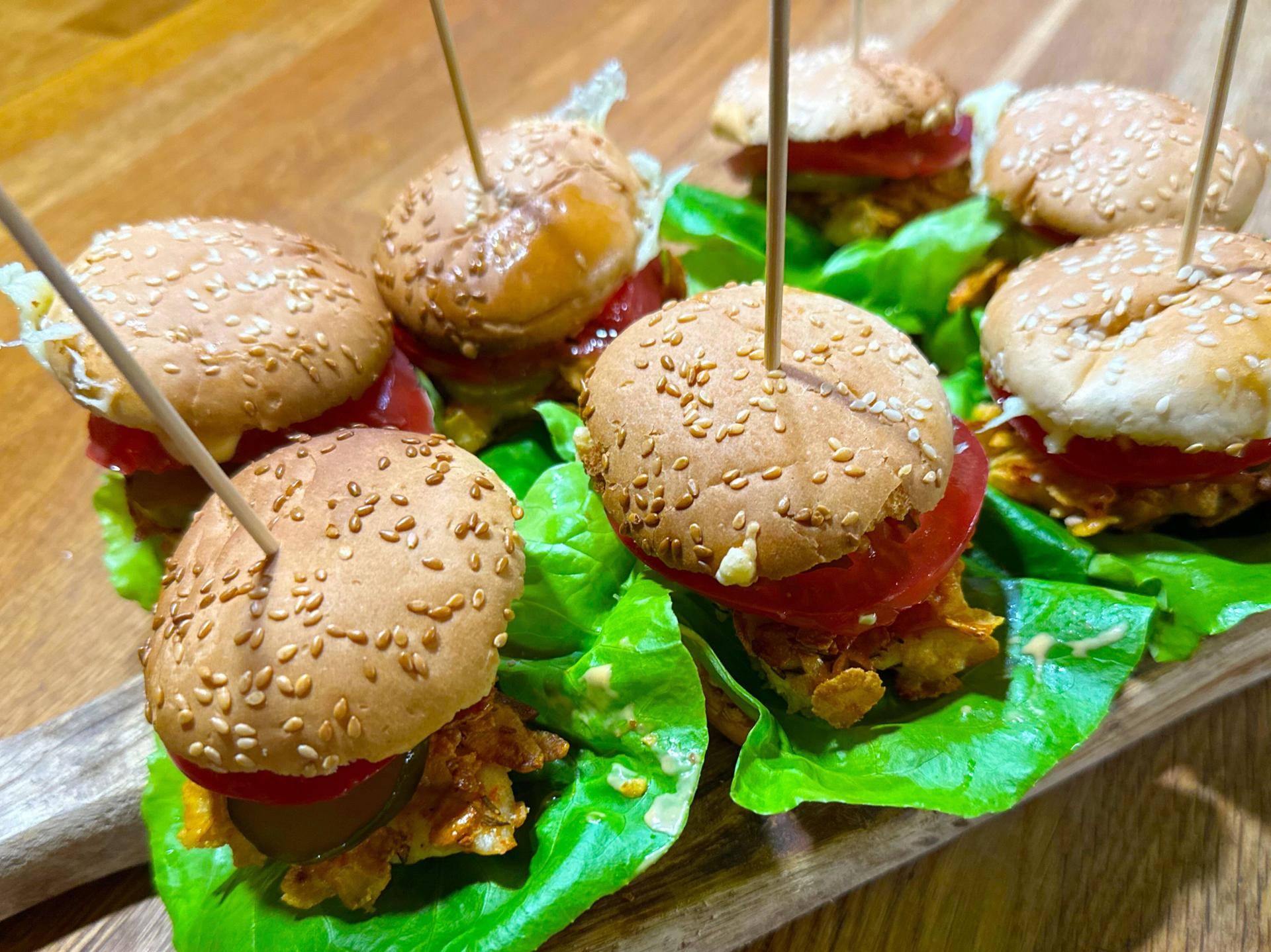 Mini kurczako-burgery - przepisy EASY FRY & GRILL 2 in 1 MECHANICAL | Tefal