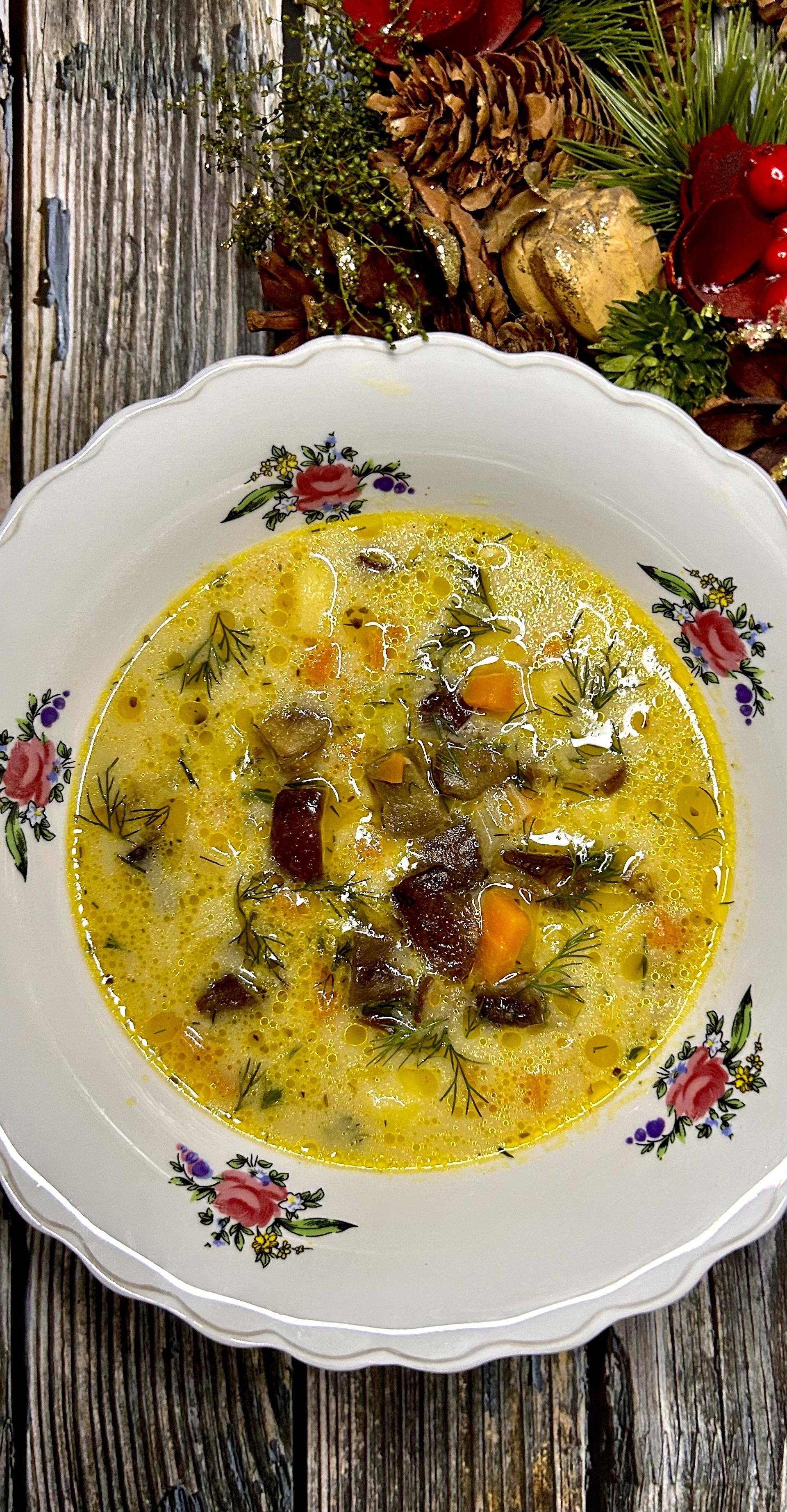 Ekspresowa świąteczna zupa grzybowa - przepisy Cook4Me | Tefal