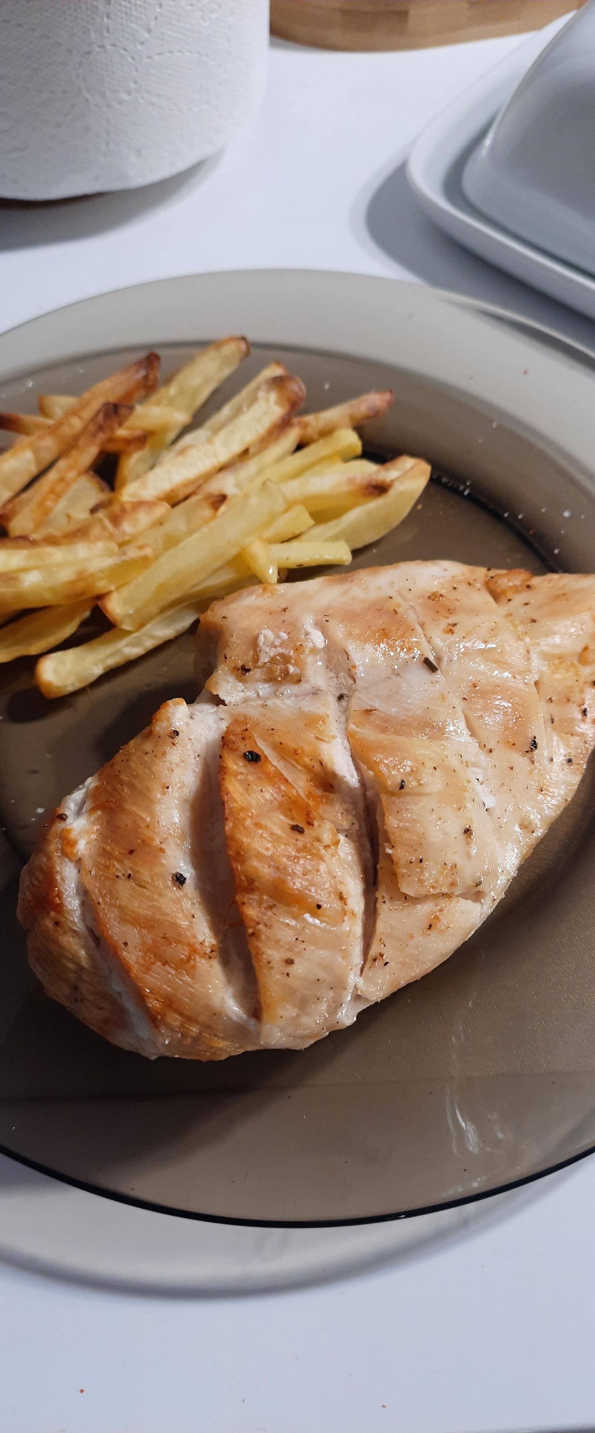 Pierś z kurczaka w przyprawach - przepisy Dual EasyFry&Grill | Tefal