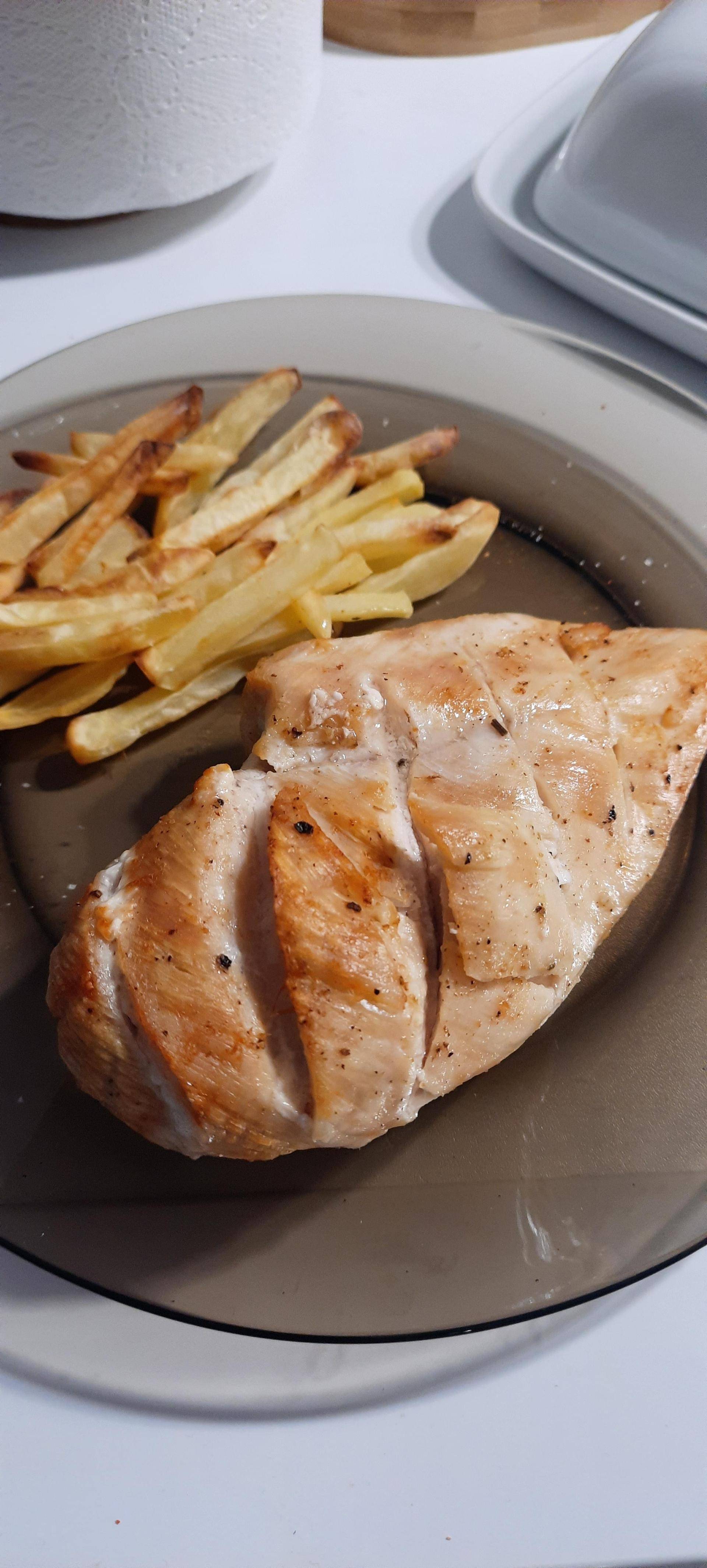 Pierś z kurczaka w przyprawach - przepisy Dual EasyFry&Grill | Tefal