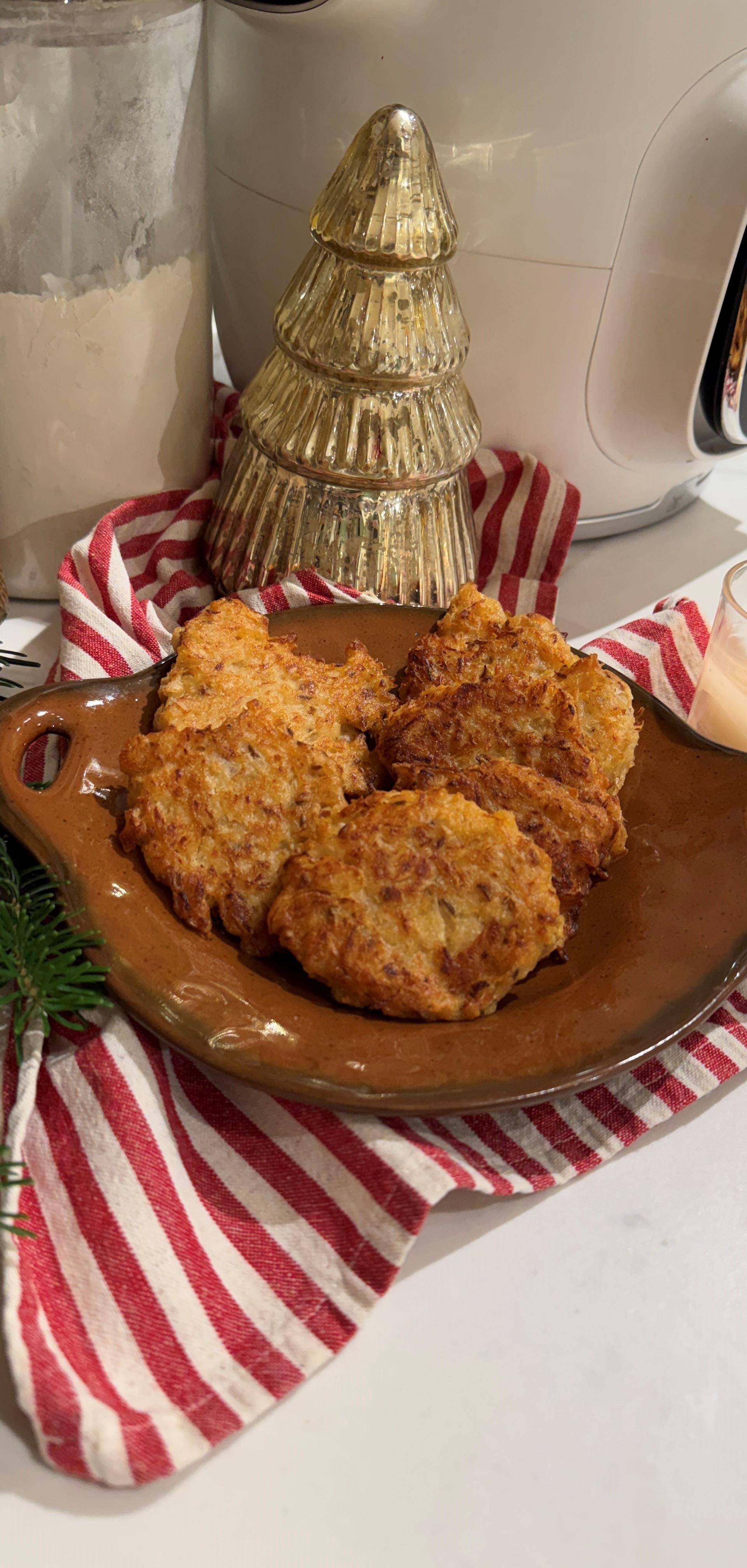 Wigilijne placuszki z kiszonej kapusty - przepisy Cook4Me | Tefal