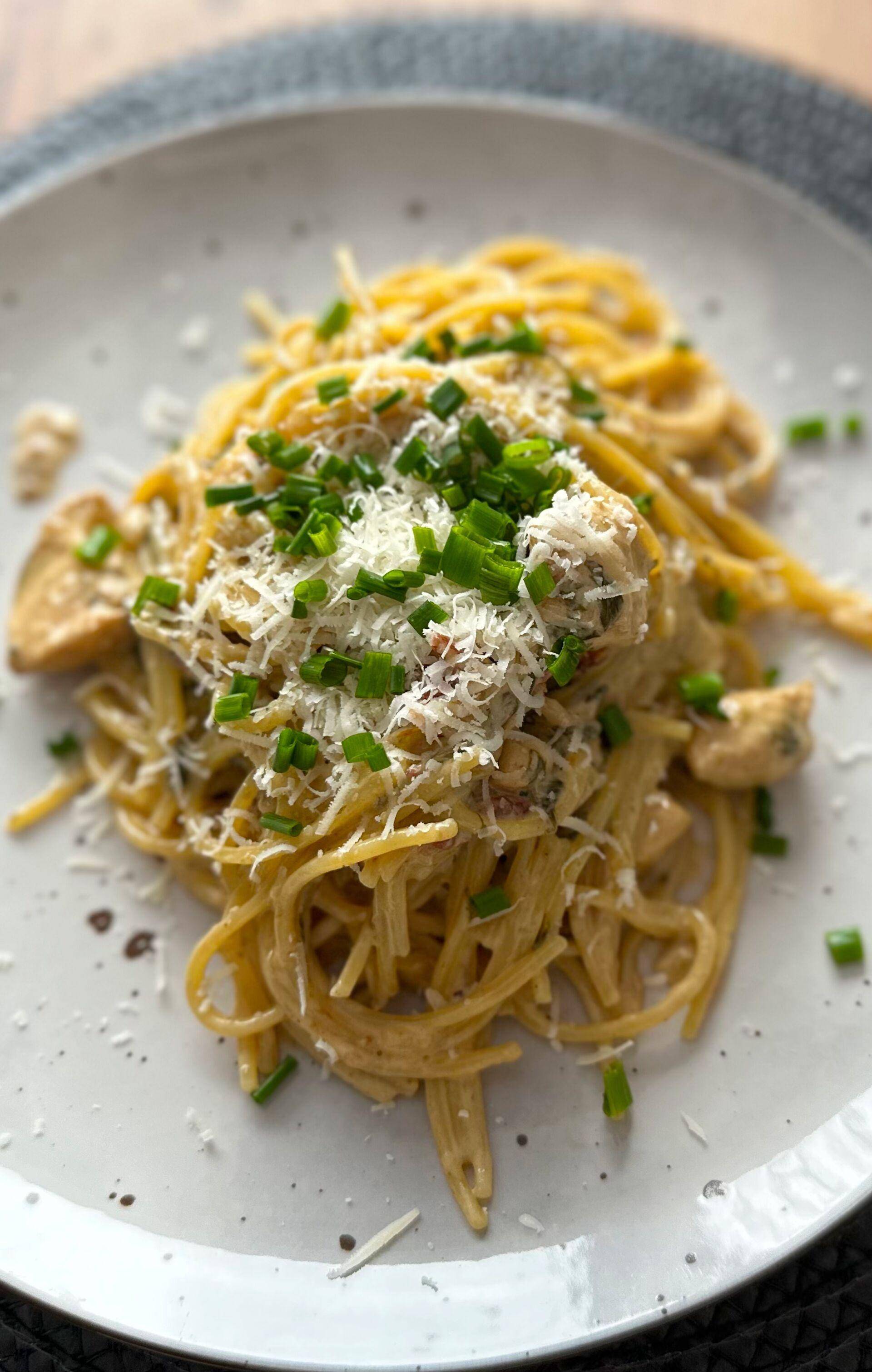 Jednogarnkowy makaron z kurczakiem - przepisy Cook4Me | Tefal