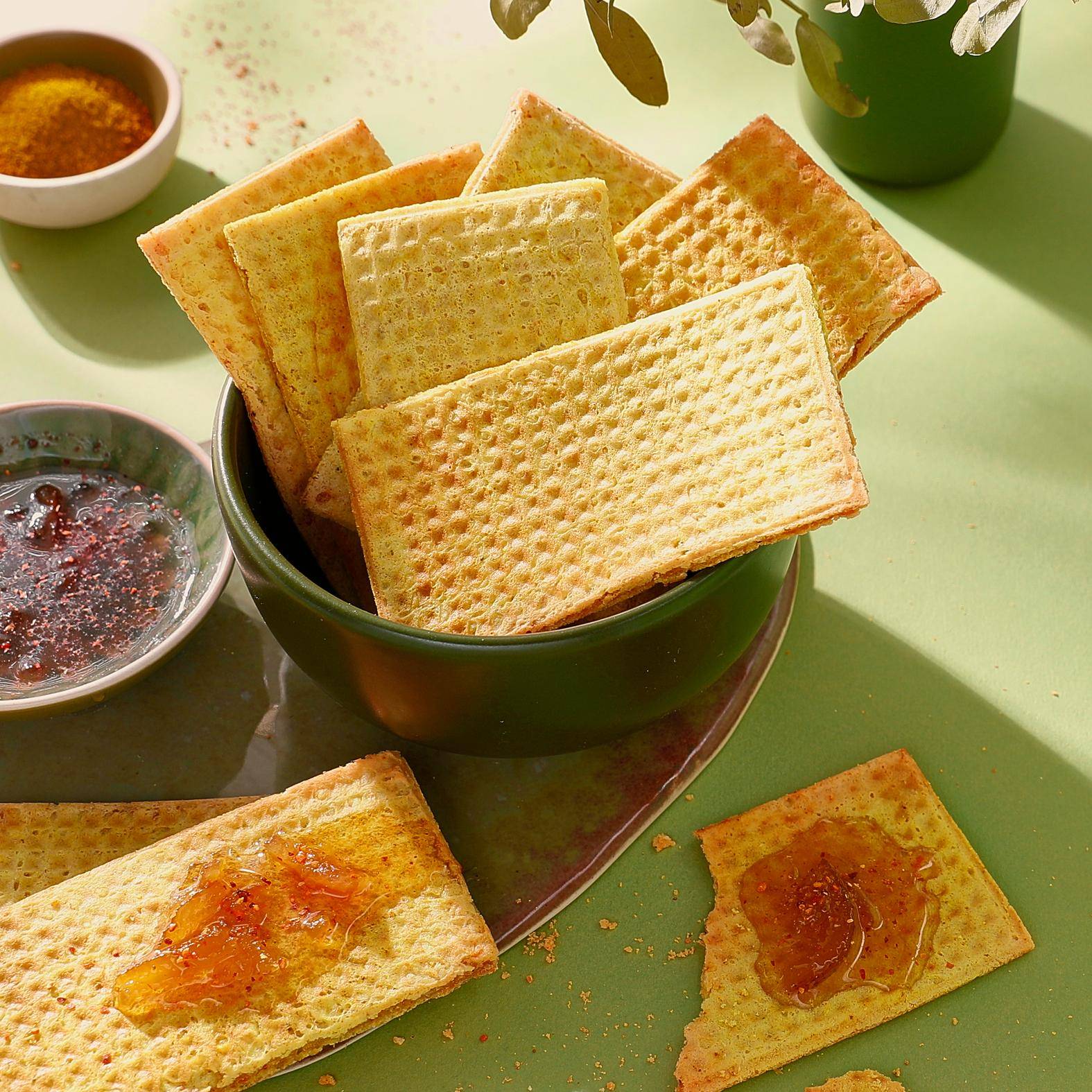Wafle z curry - przepisy Snack Collection MECHANICAL | Tefal