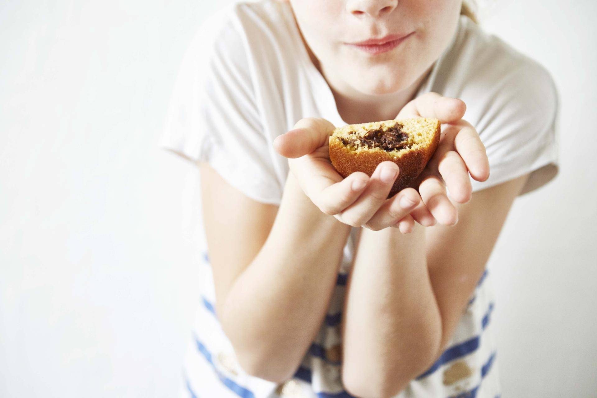 Bezglutenowe muffiny z chrupiącą „różyczką piaskową” w środku - przepisy Cake Factory | Tefal