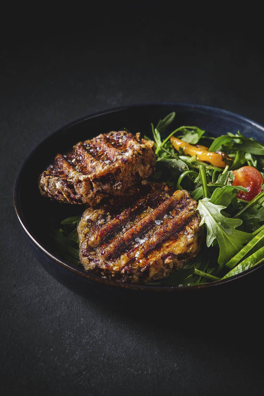 Wegetariańskie steki - przepisy OptiGrill + | Tefal