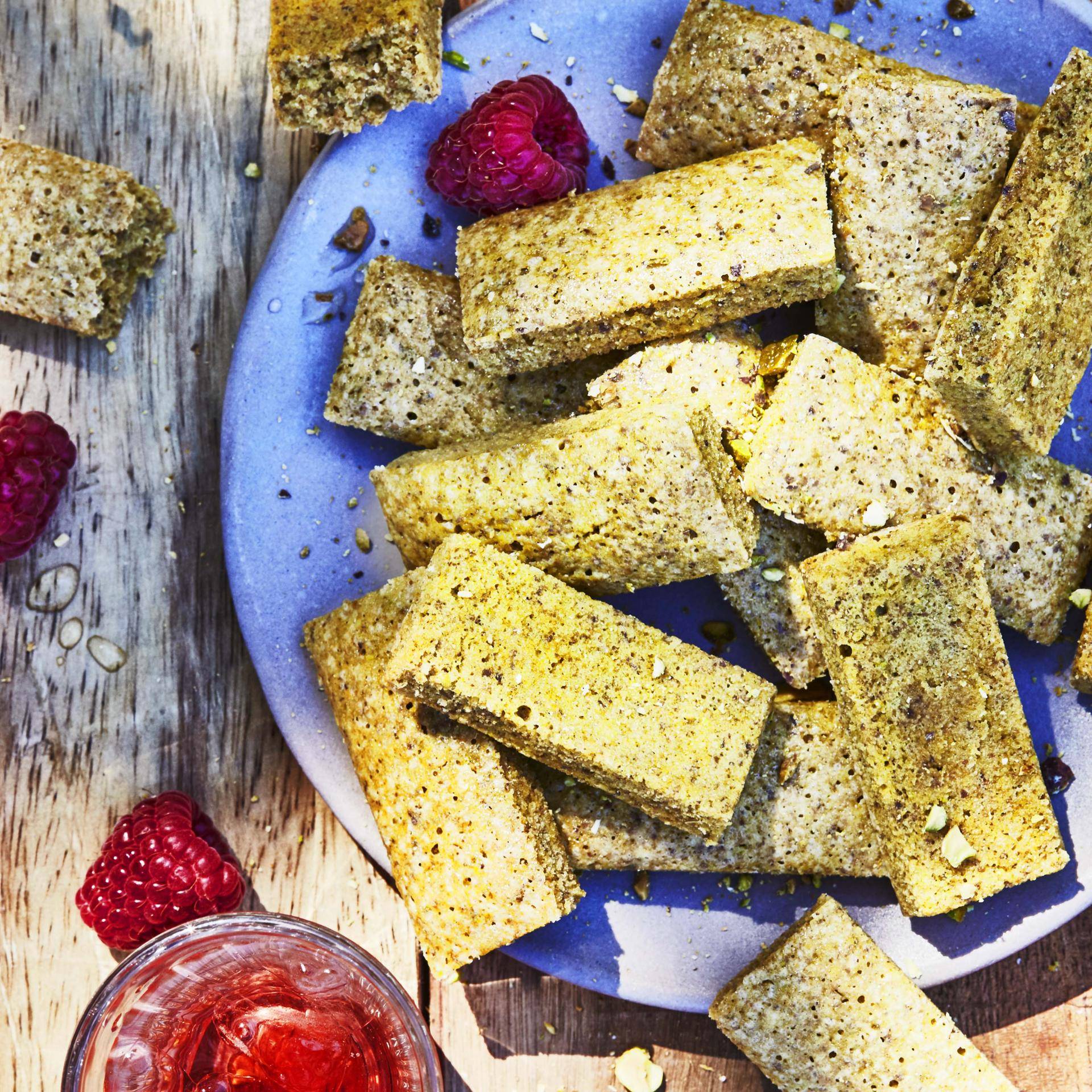 Mini ciastka pistacjowe - przepisy Cake Factory | Tefal