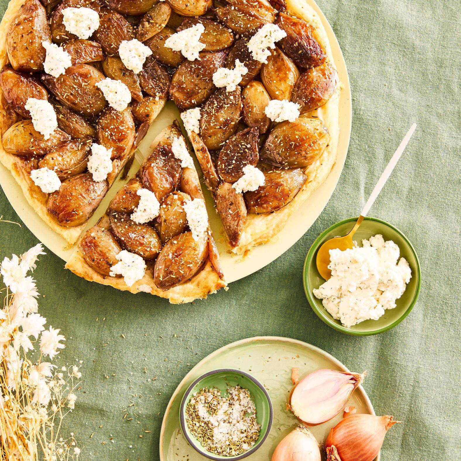 Tarta tatin z szalotkami - przepisy Patelnie i Garnki | Tefal