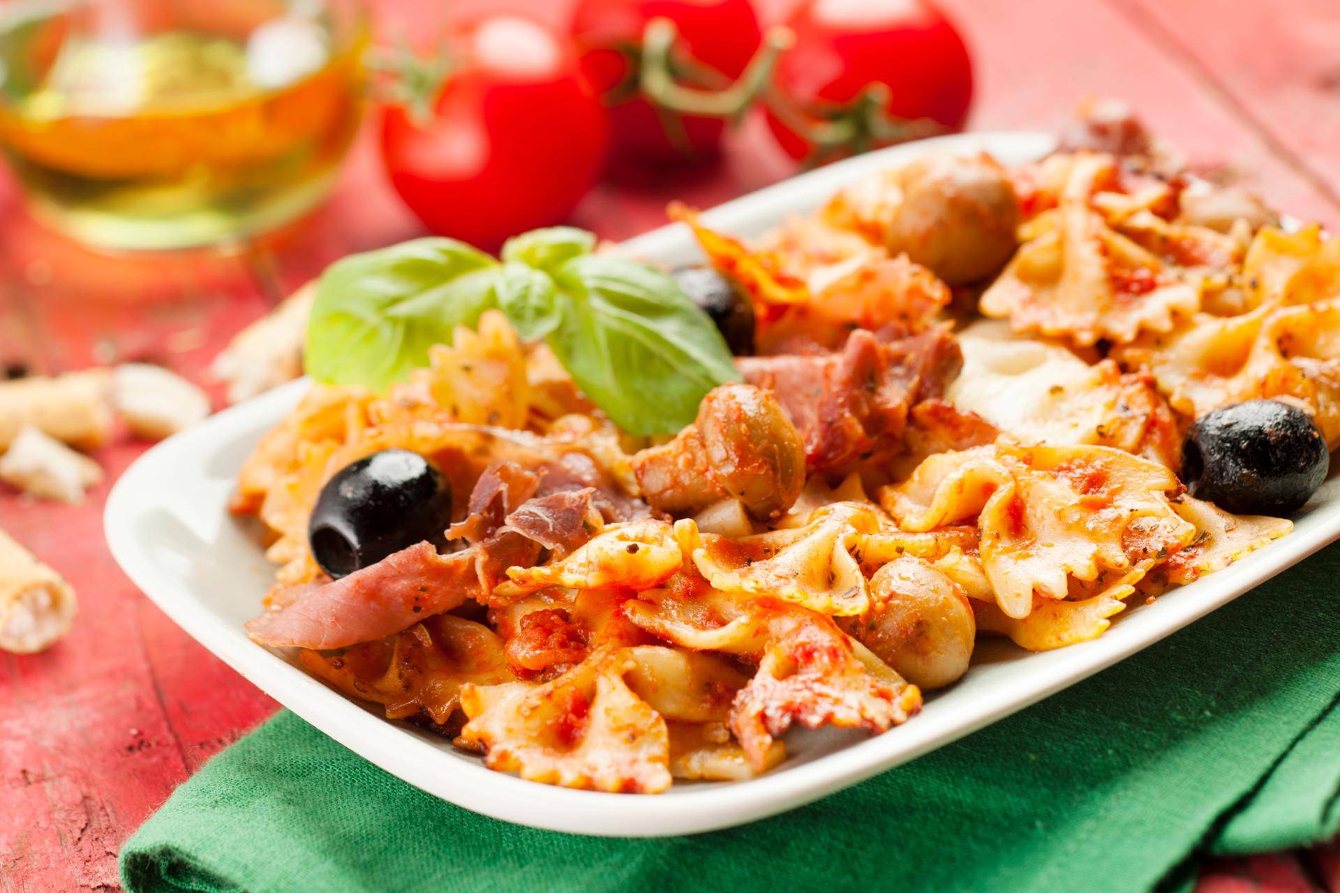 Makaron jednogarnkowy à la pizza - przepisy Cook4Me | Tefal