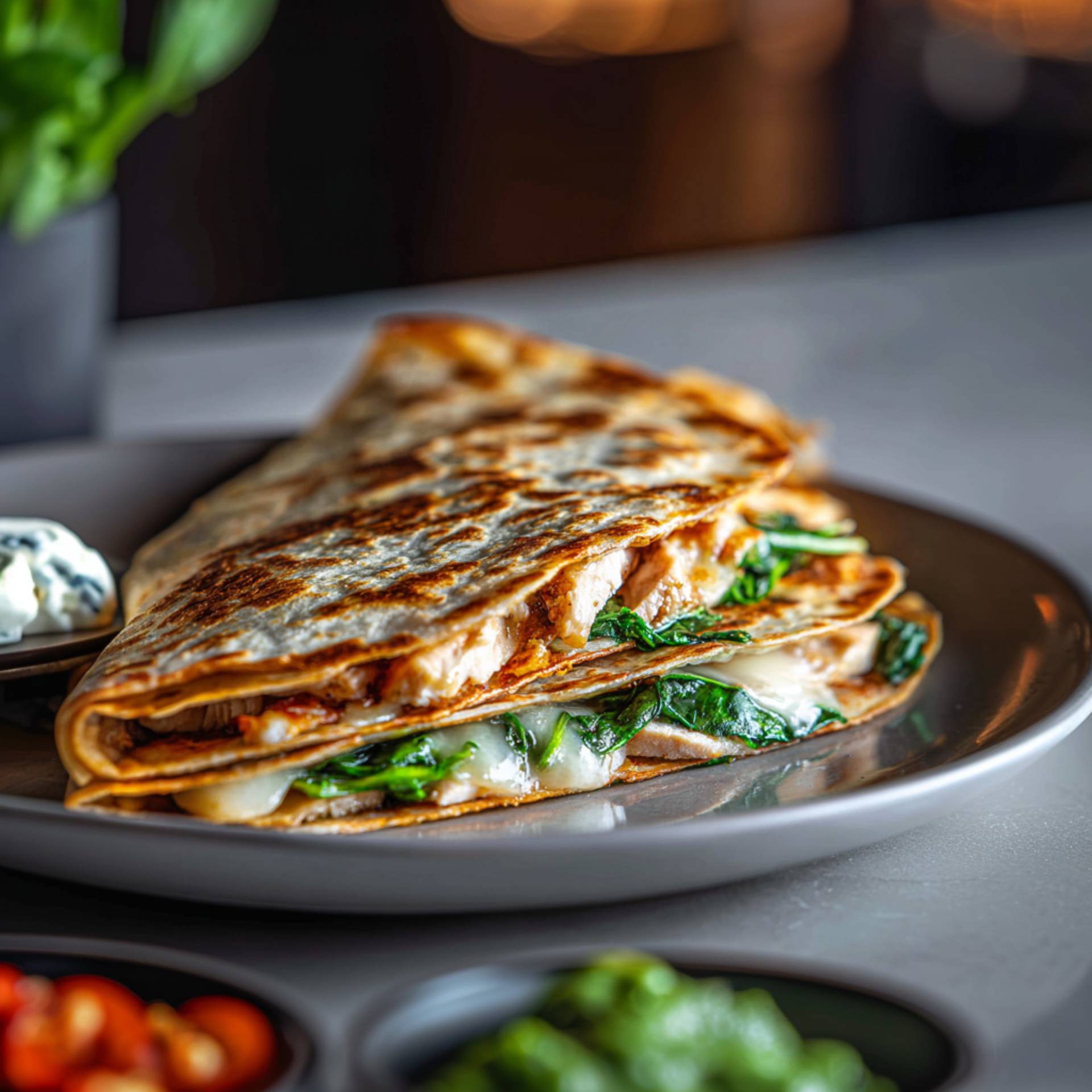 Fit quesadilla pełnoziarnista - przepisy OptiGrill XL | Tefal
