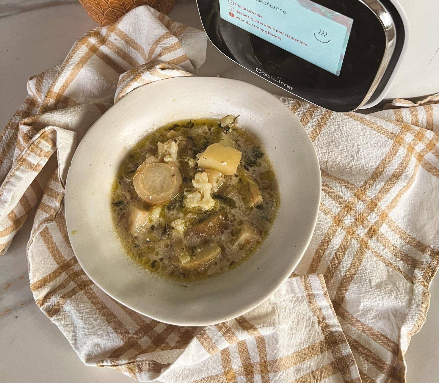 Zupa z białych warzyw - przepisy Cook4Me | Tefal