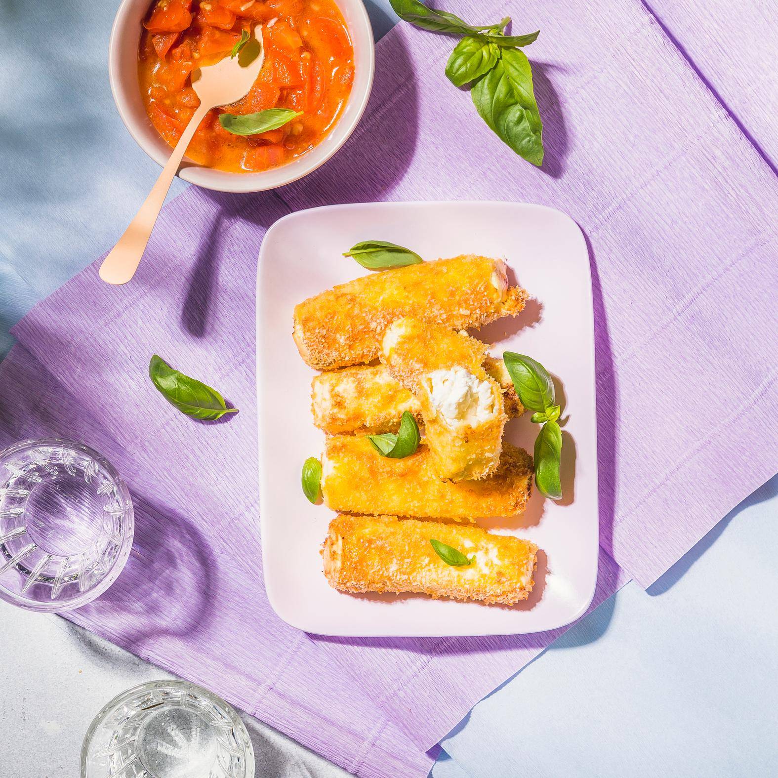 Paluszki z sera feta - przepisy Cook4Me | Tefal