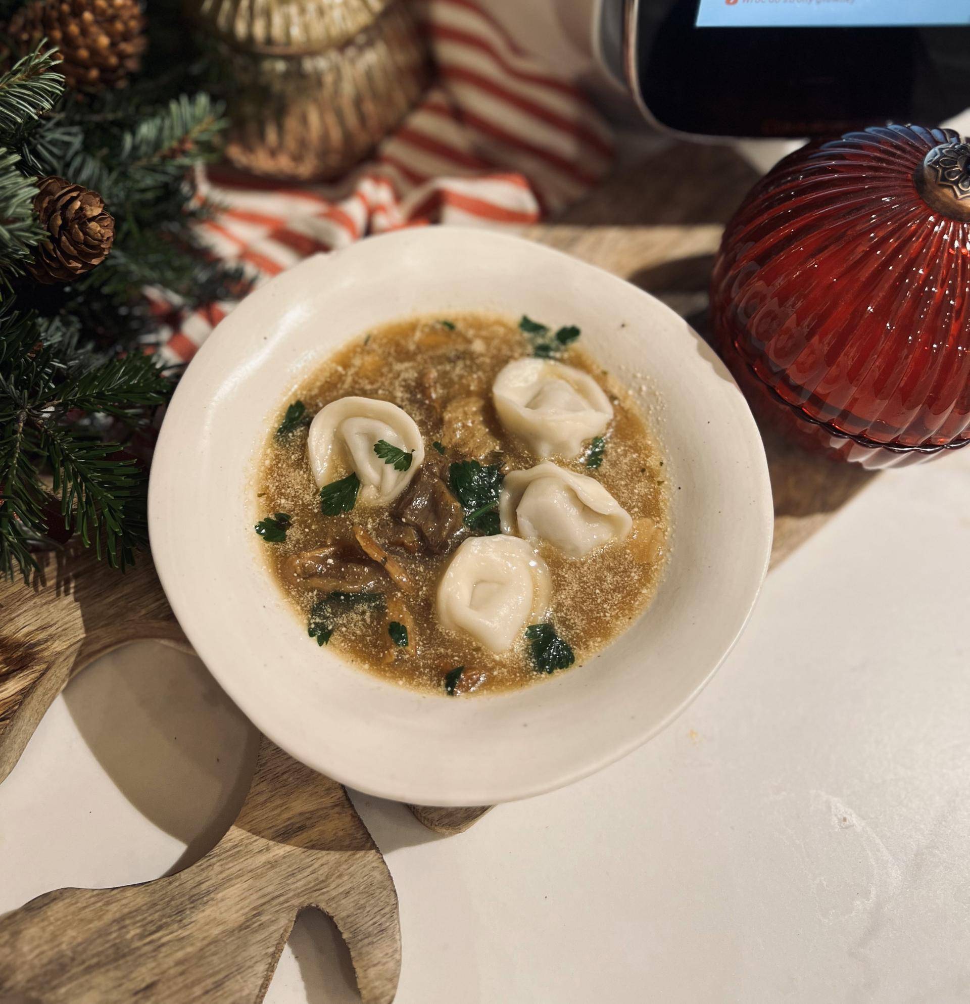 Ekspresowa świąteczna zupa grzybowa - przepisy Cook4Me | Tefal