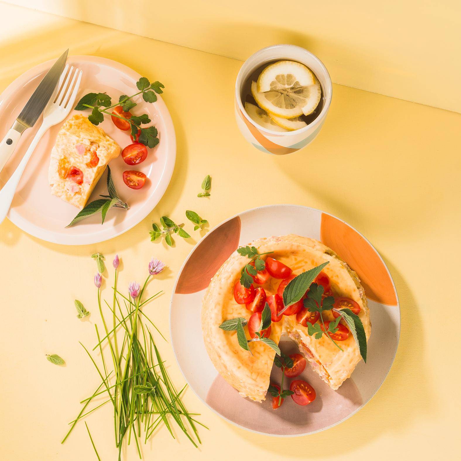 Quiche bez spodu - przepisy Cook4Me | Tefal