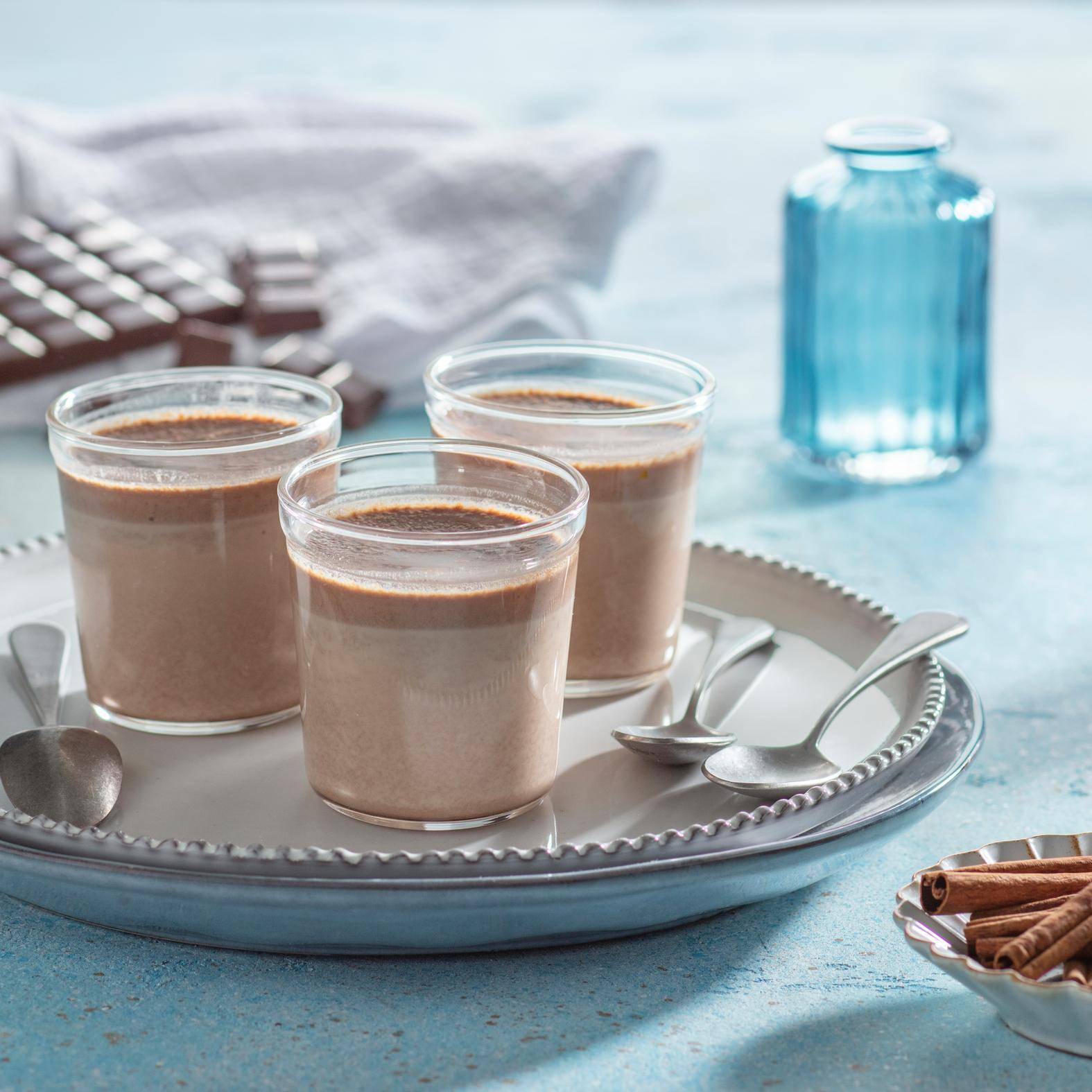 Pudding czekoladowo-cynamonowy - przepisy Cake Factory | Tefal