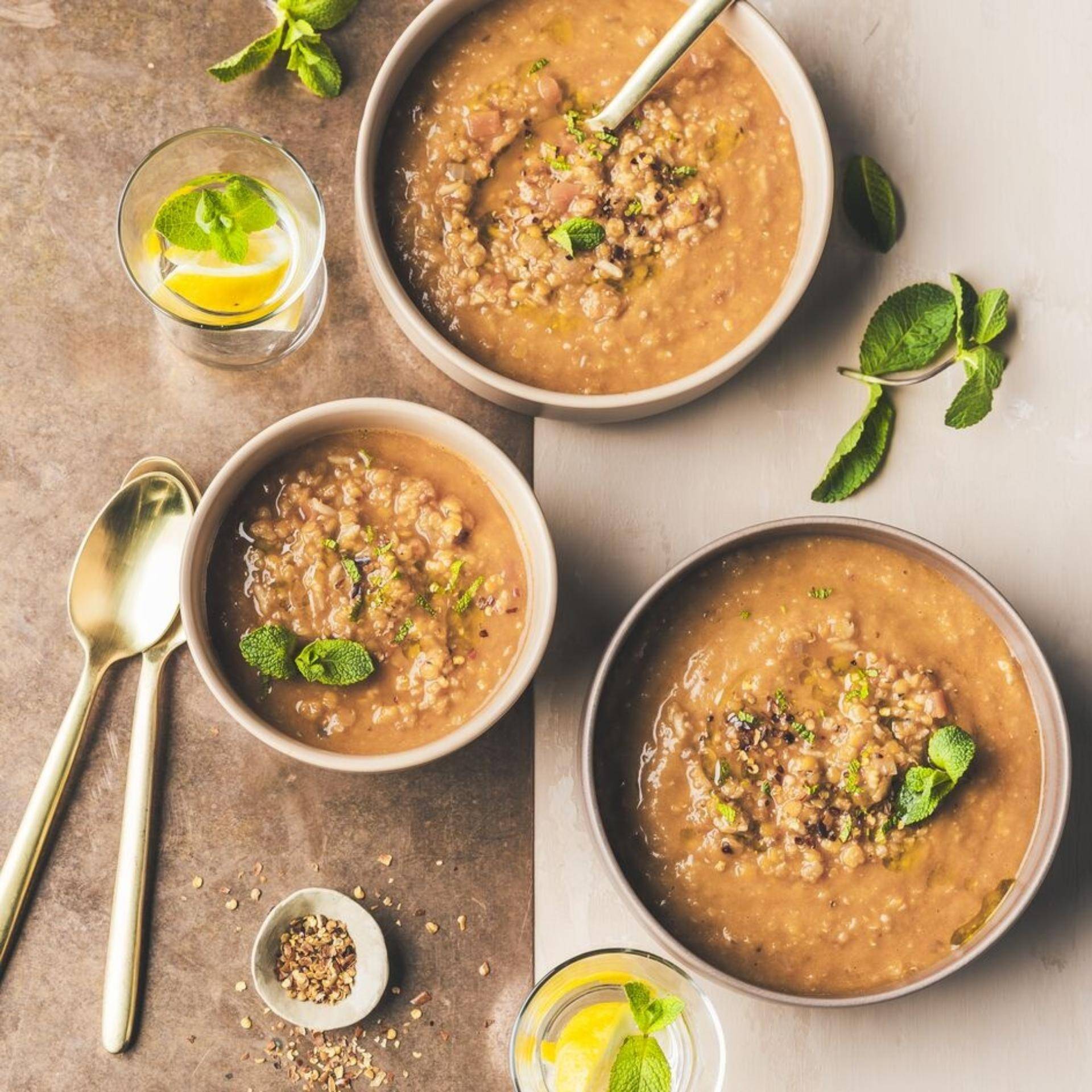 Zupa z batatów i czerwonej soczewicy - przepisy Blendforce Cook | Tefal