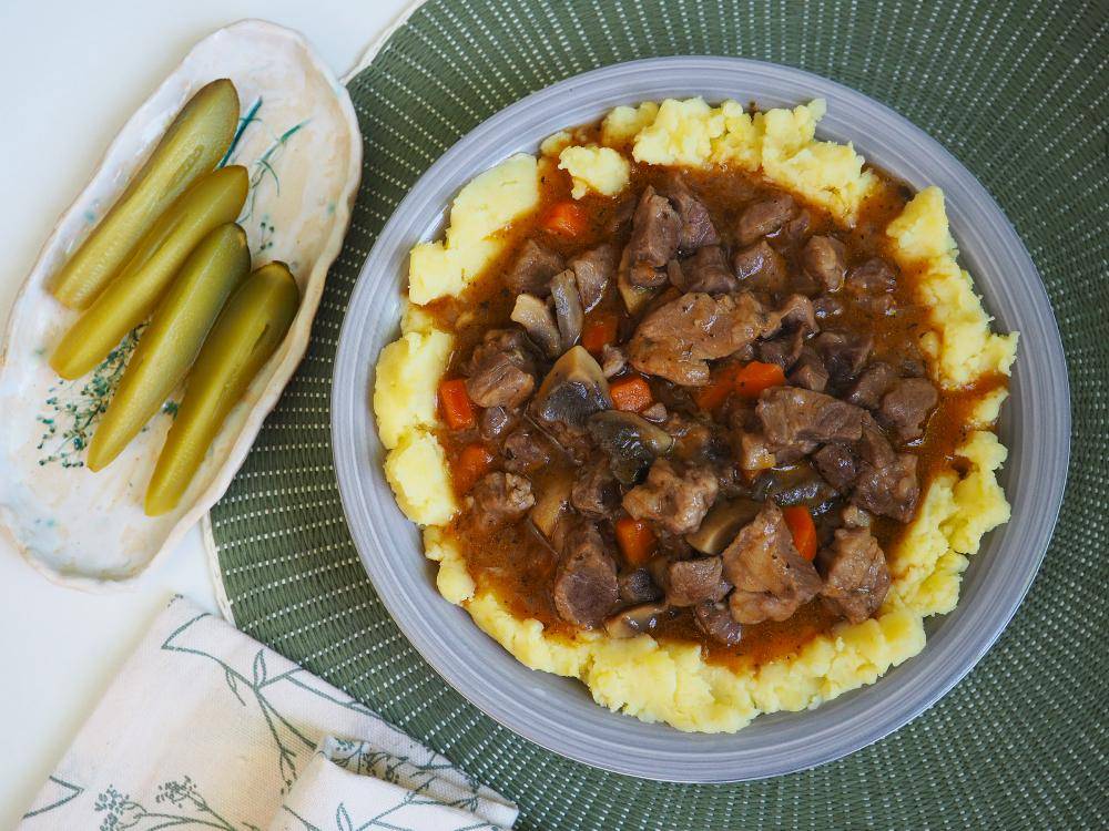 Potrawka z karkówki wg Kiszki - przepisy Cook4Me | Tefal
