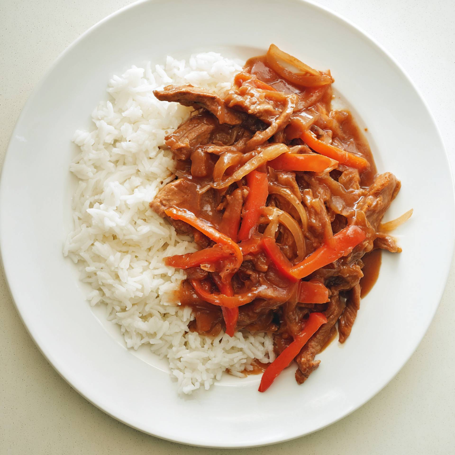 Wieprzowina po chińsku z ryżem - przepisy Cook4Me | Tefal