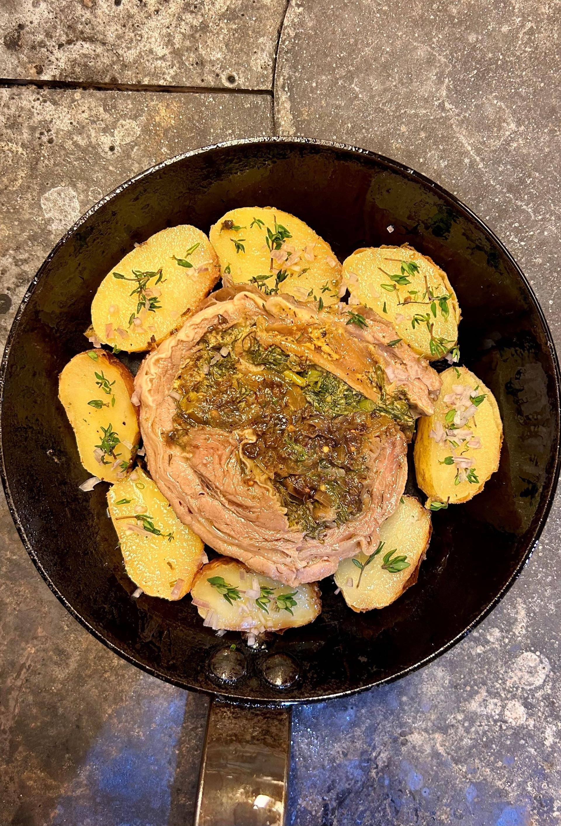 Rolada cielęca faszerowana grzybami i koperkiem - przepisy Cook4Me | Tefal