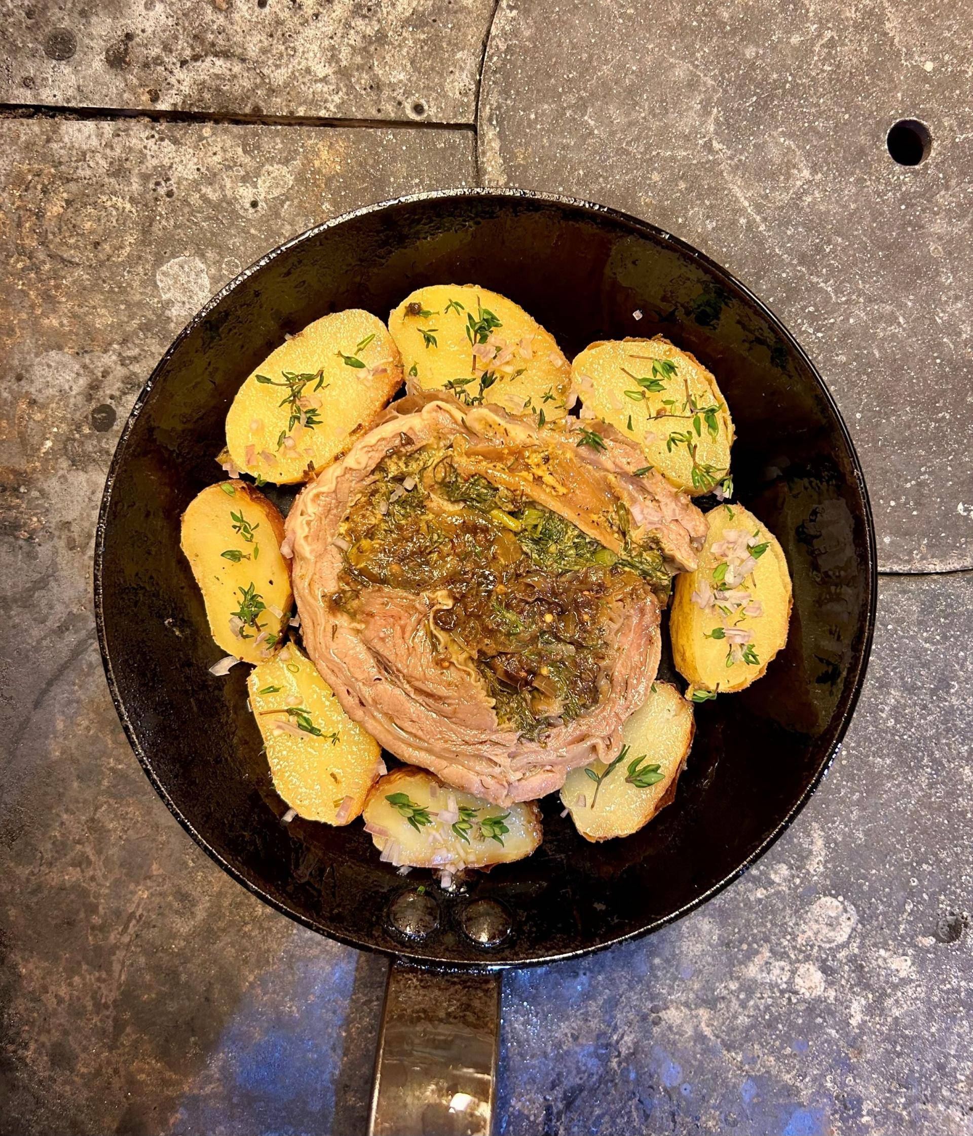 Rolada cielęca faszerowana grzybami i koperkiem - przepisy Cook4Me | Tefal