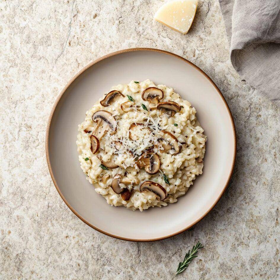 Risotto z grzybami i parmezanem - przepisy Cookeo Infinity Autostir | Tefal