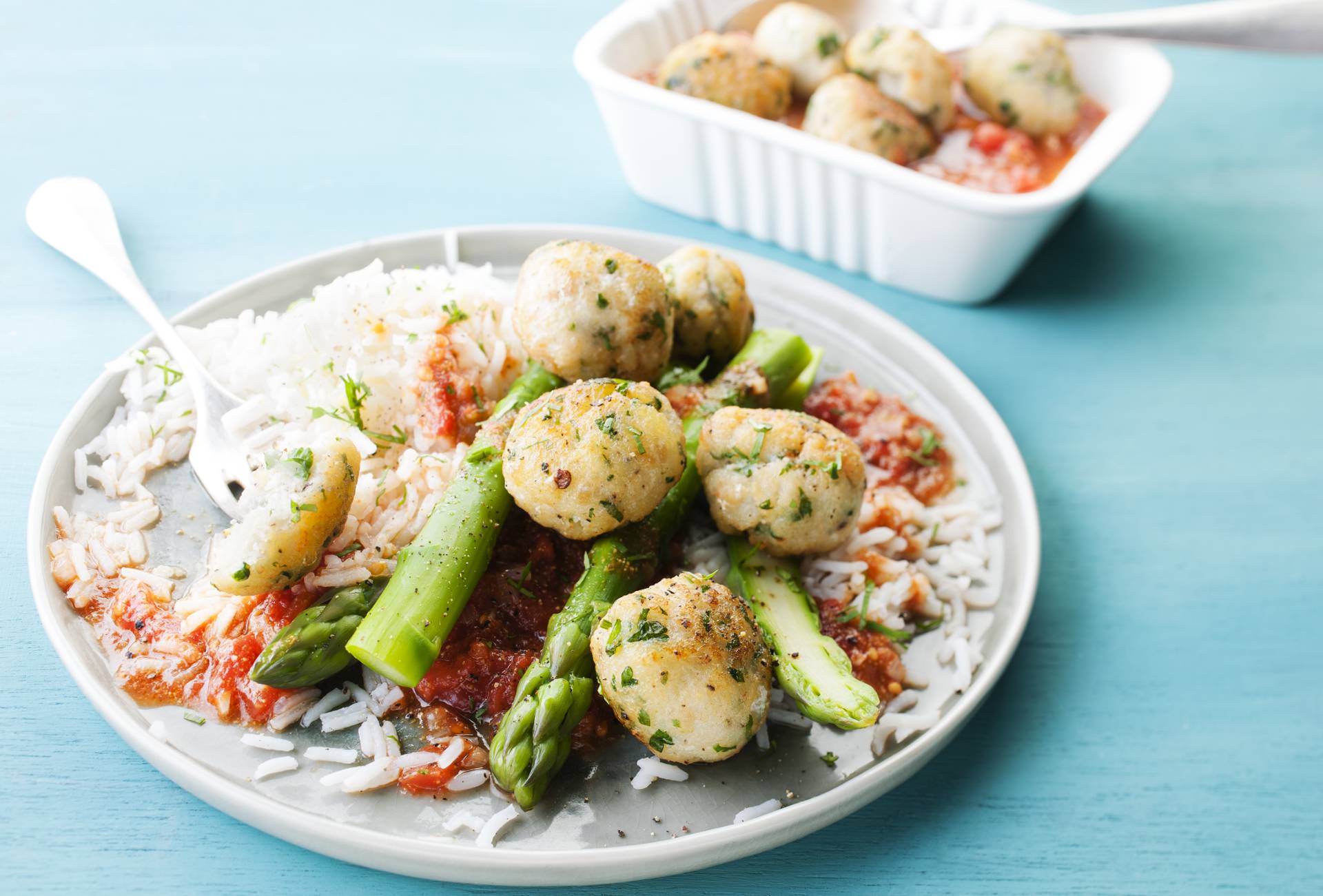 Potrawka z dorszem i szparagami - przepisy Cook4Me | Tefal
