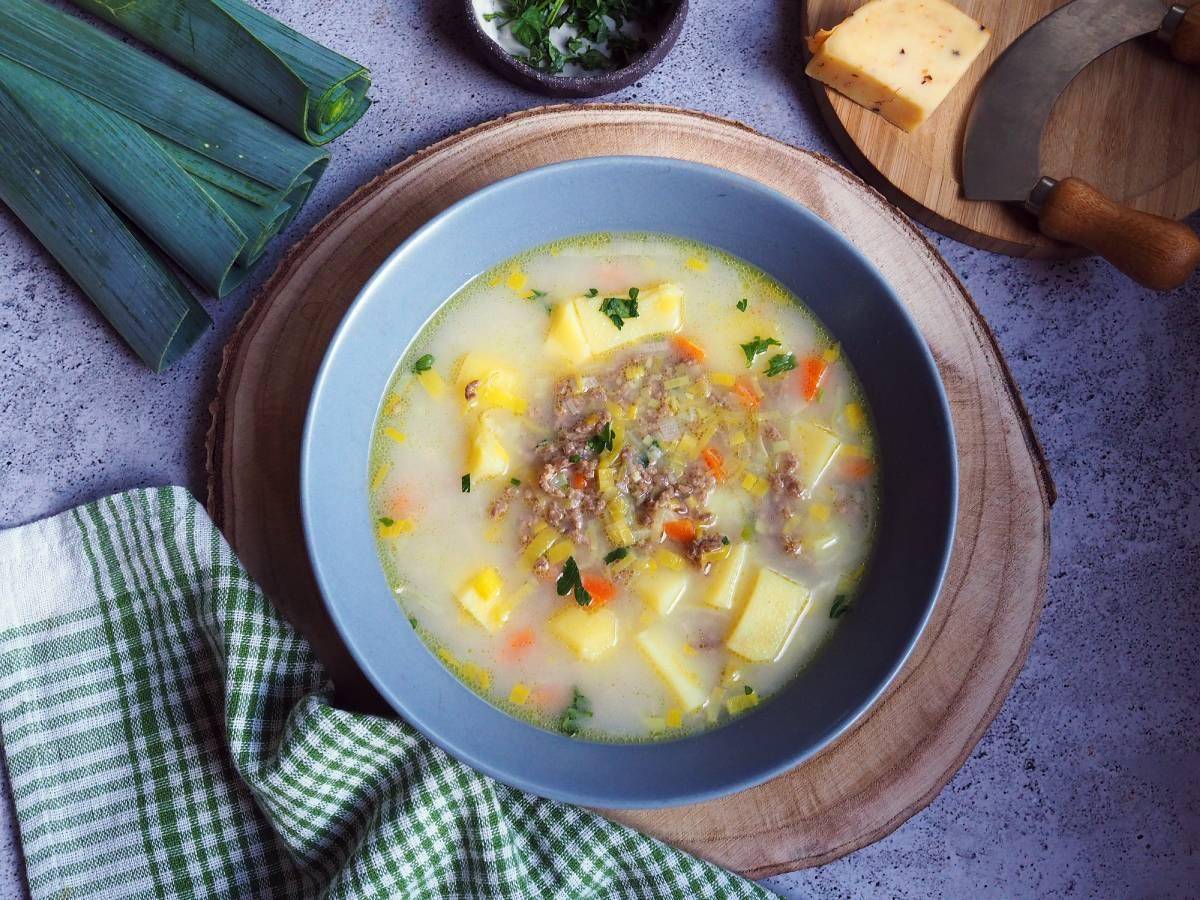 Zupa porowa z wołowiną - przepisy Cook4Me | Tefal