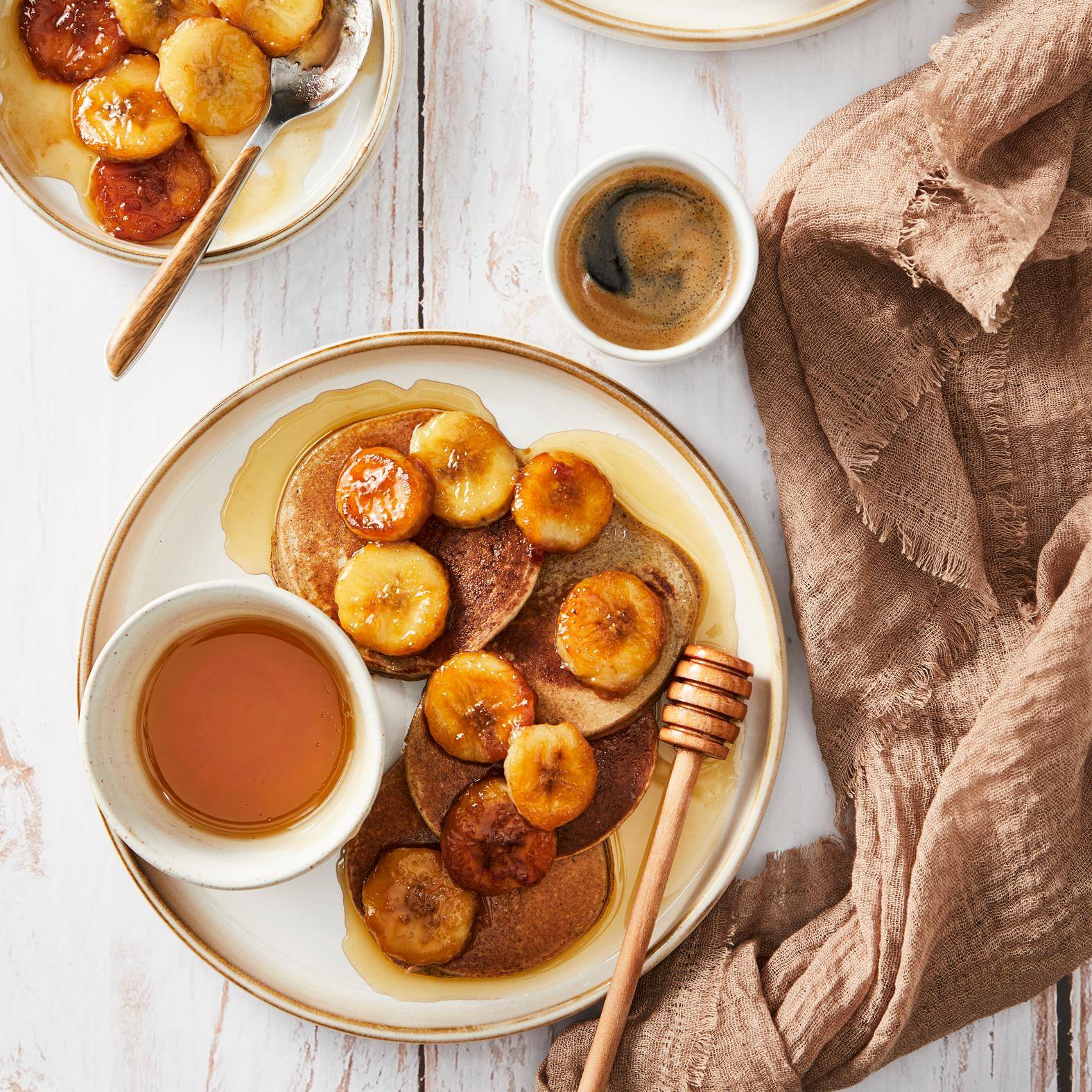 Bananowe pancakes - przepisy undefined | Tefal