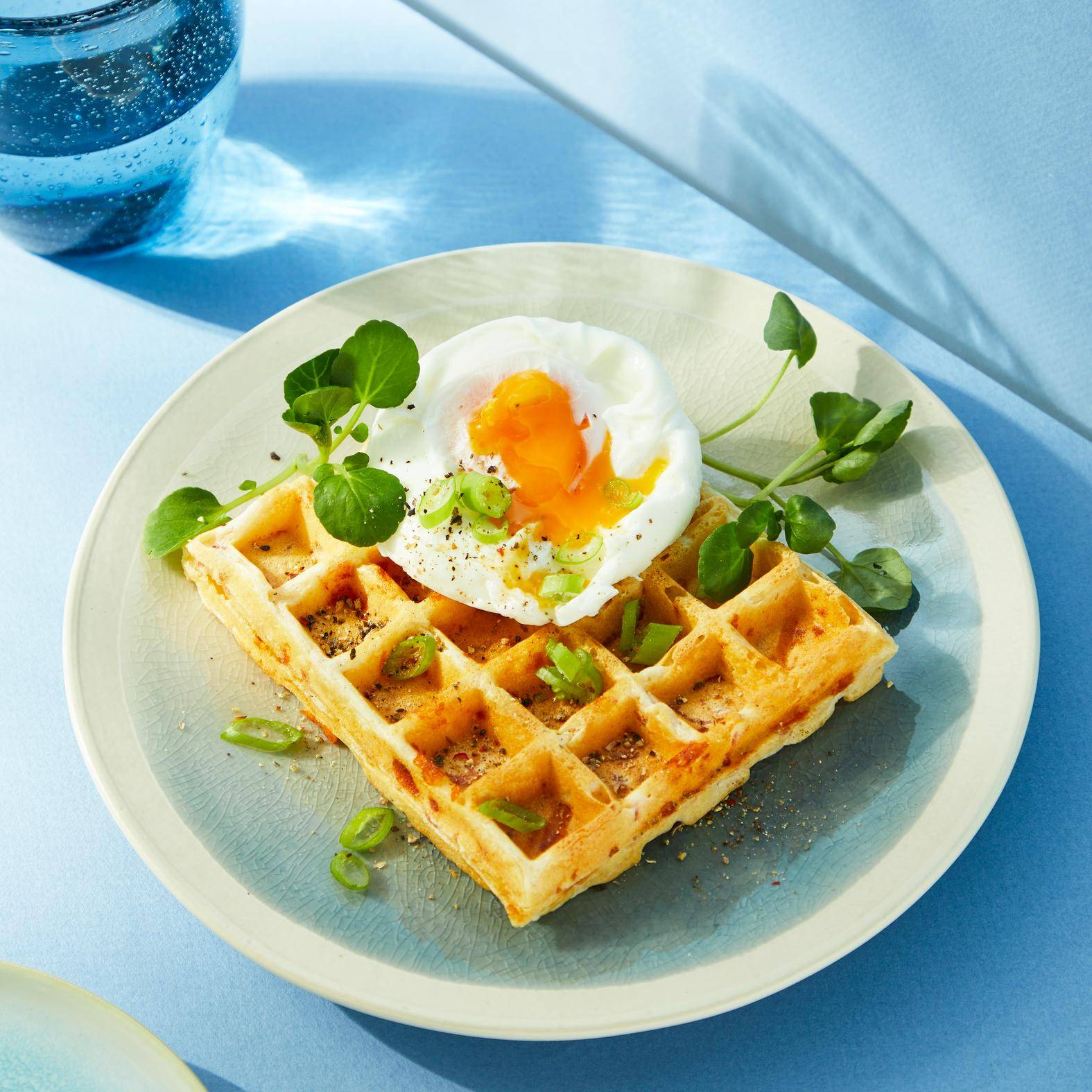 Wytrawne gofry z bekonem i serem cheddar - przepisy Snack Collection MECHANICAL | Tefal