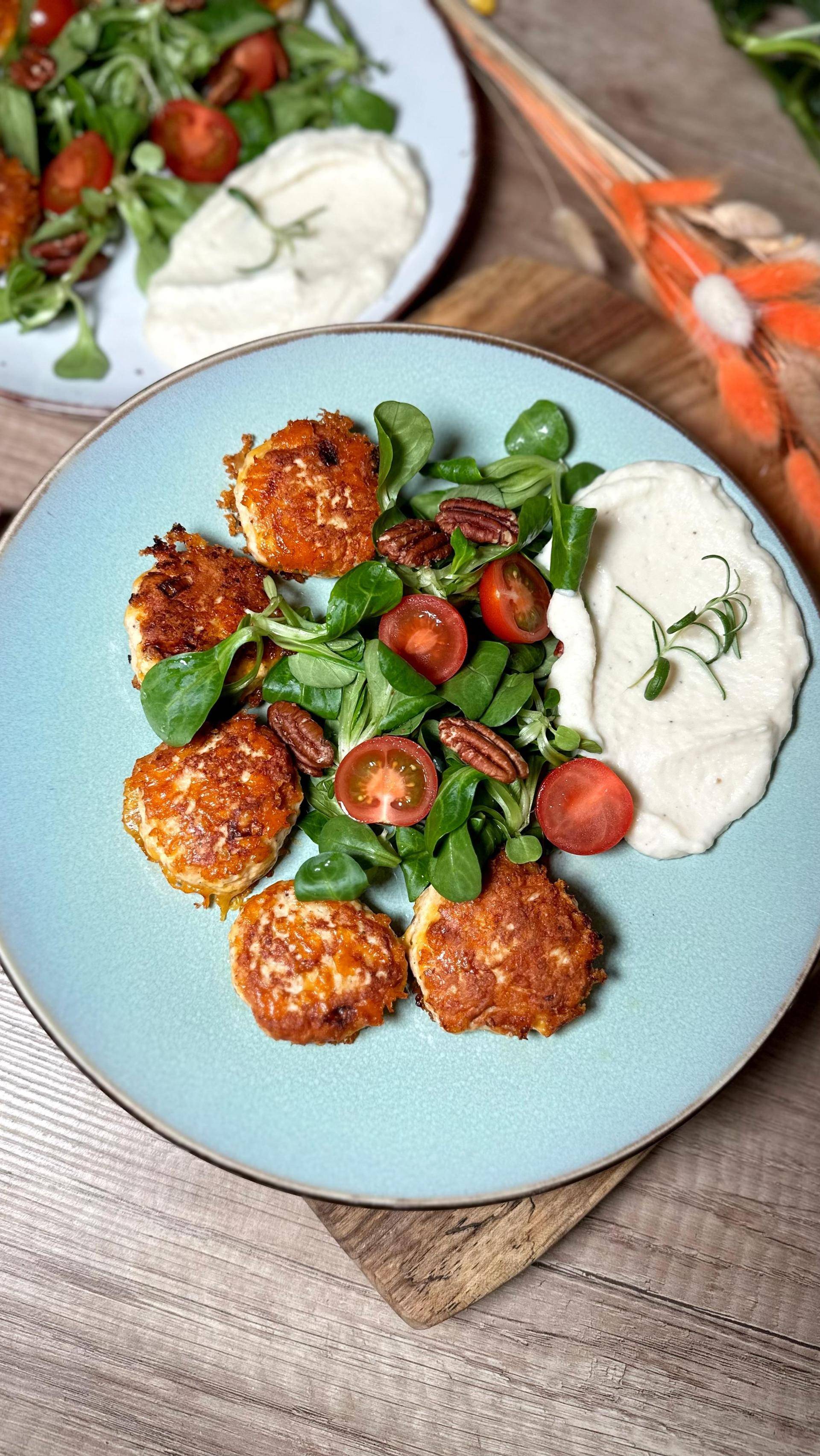 Keto nuggetsy z puree z selera - przepisy Cook4Me | Tefal