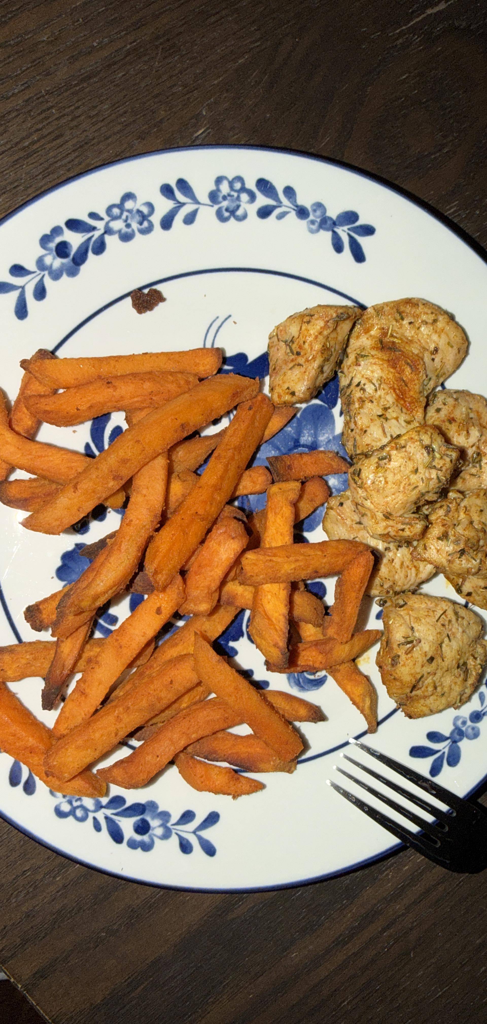 Bataty Mr. Potato, polędwica z indyka - przepisy Dual EasyFry&Grill | Tefal