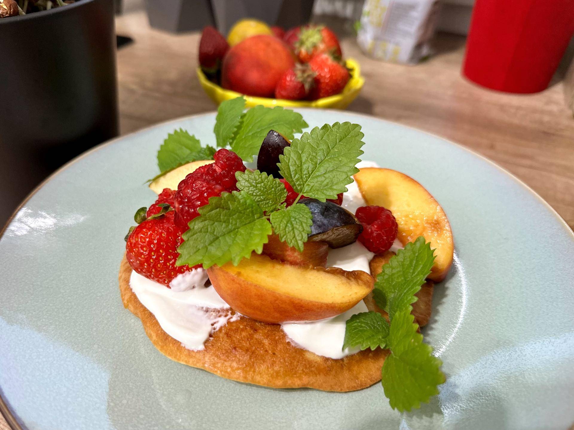 Keto omlet na słodko - przepisy Cook4Me | Tefal