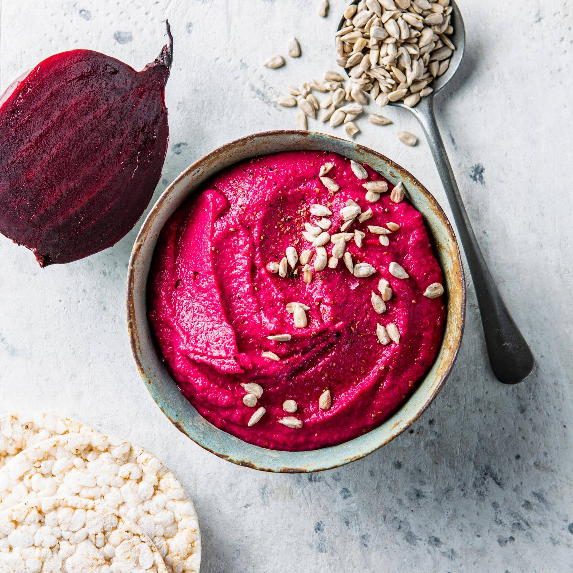 *Beetroot hummus - przepisy Blend up | Tefal
